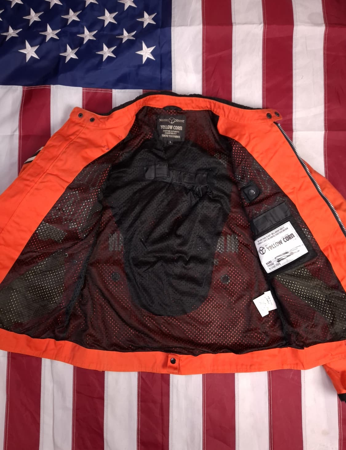 오리지날 옐로우콘 레이싱 라이더자켓 상품이미지9