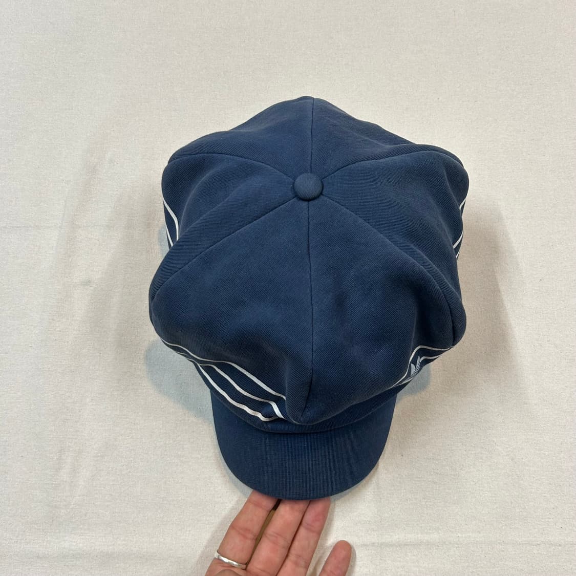 아디다스 빈티지 네이비 캐스킷 캡 모자 상품이미지6