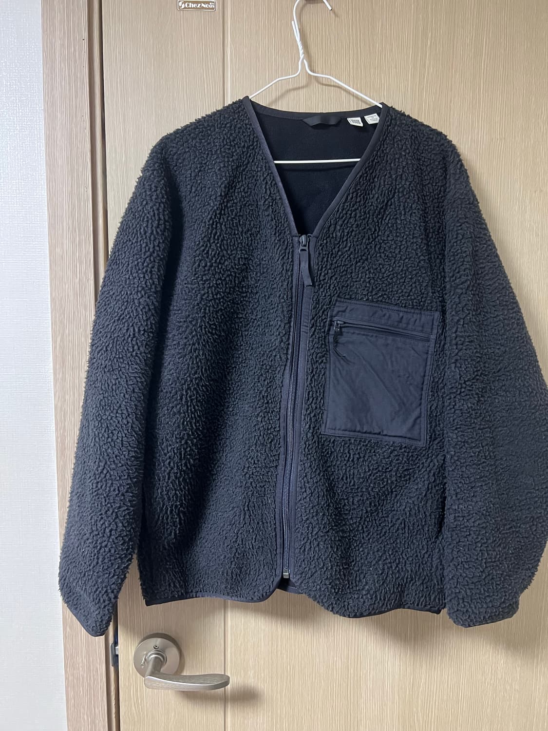 유니클로 U 라인의 후리스 재킷 상품이미지2