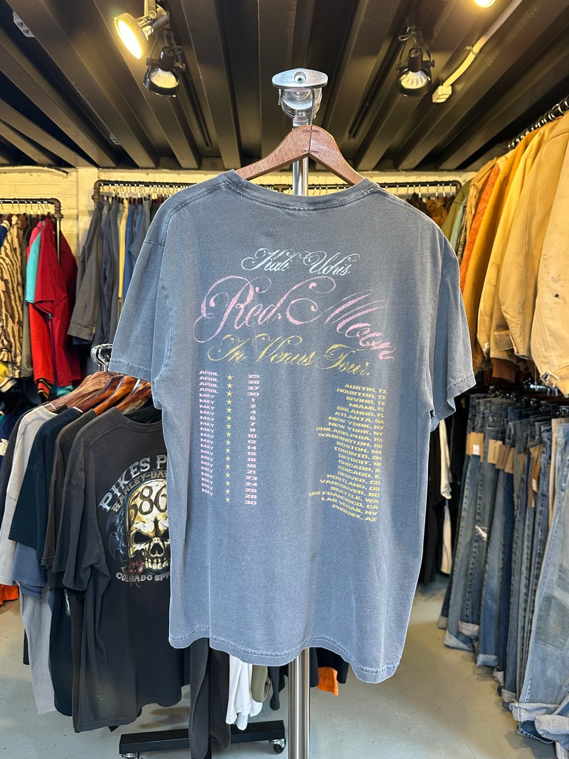 칼리 우치스 Kali Uchis 페이드 프린팅 티셔츠 상품이미지2