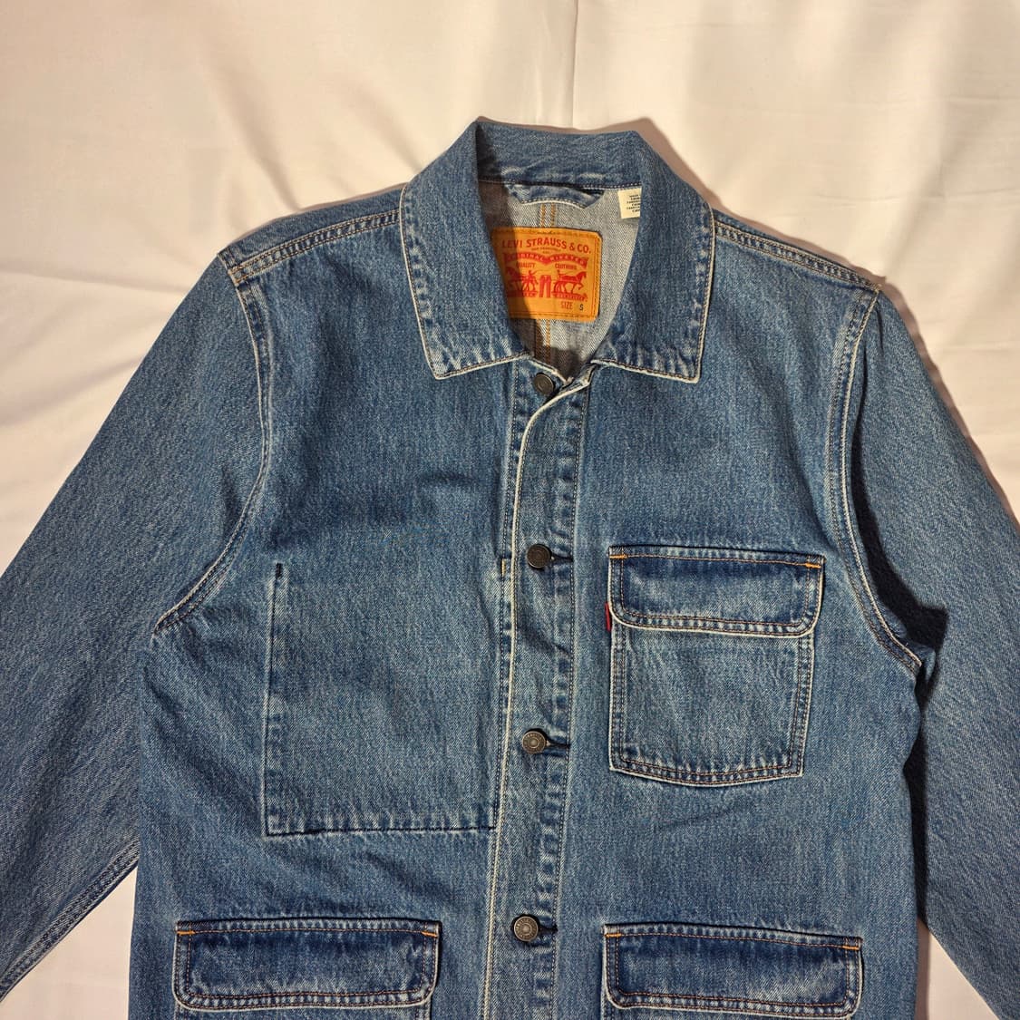 [S]리바이스 데님 초어 자켓 상품이미지3