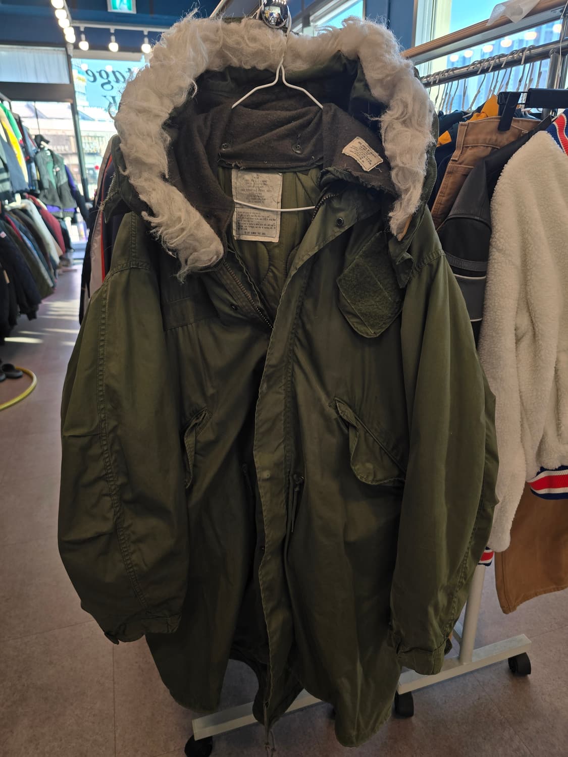 개파카 미군야상 빈티지야상  상품이미지2