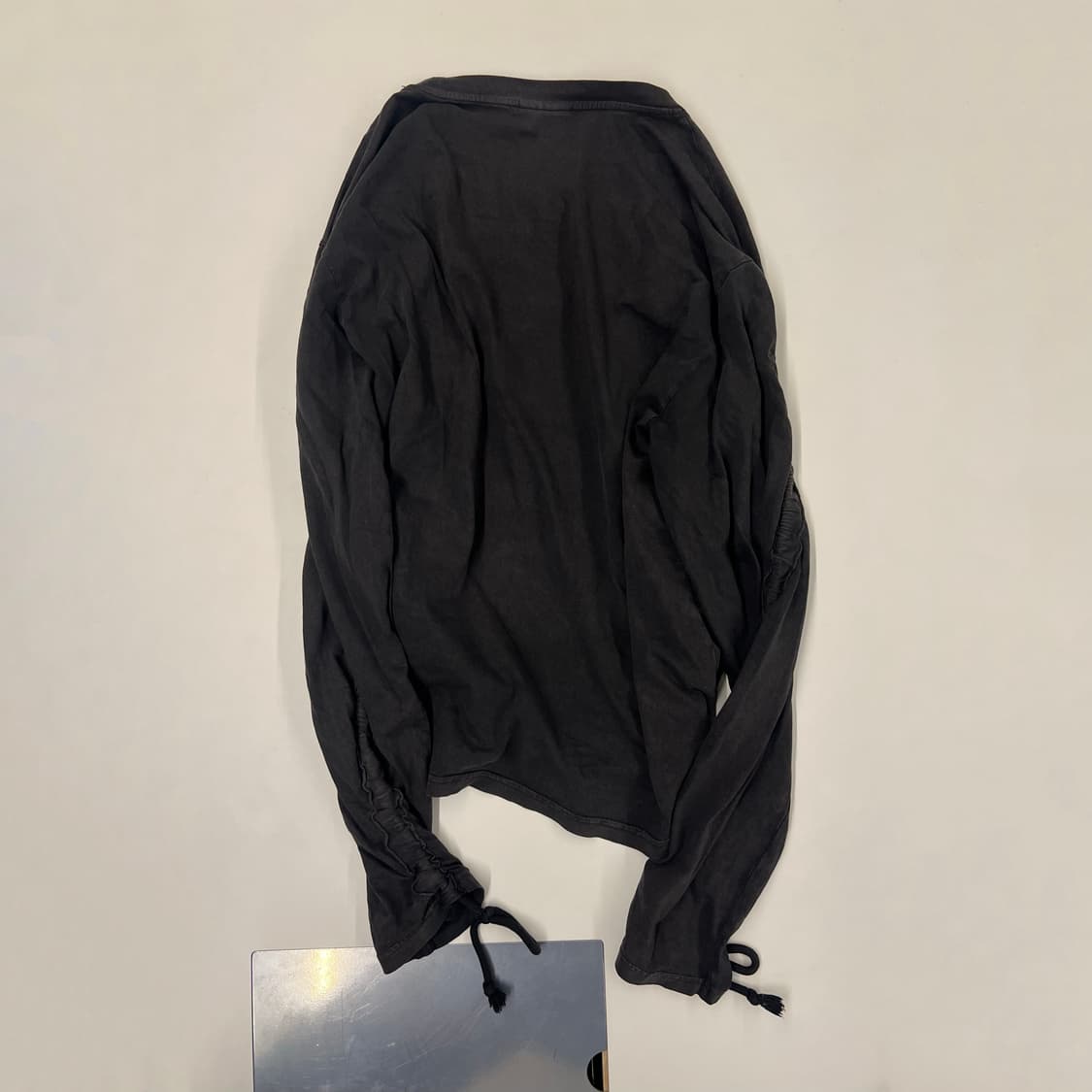 블루마블 Black Drawstring Long Sleeve M 사이즈 상품이미지2