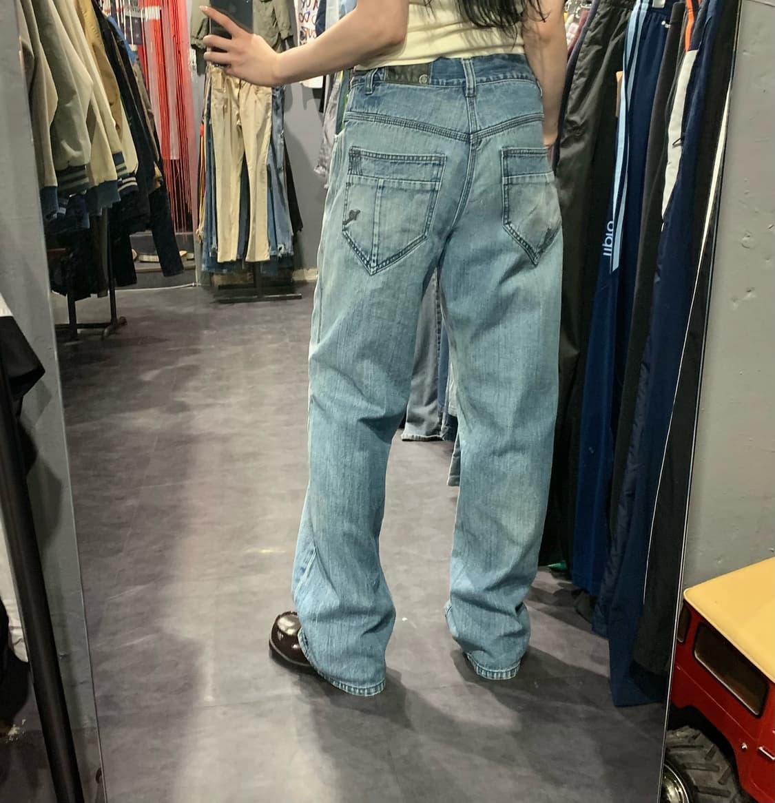 [IM] ROCAWEAR 패치워크 데님 팬츠 상품이미지6