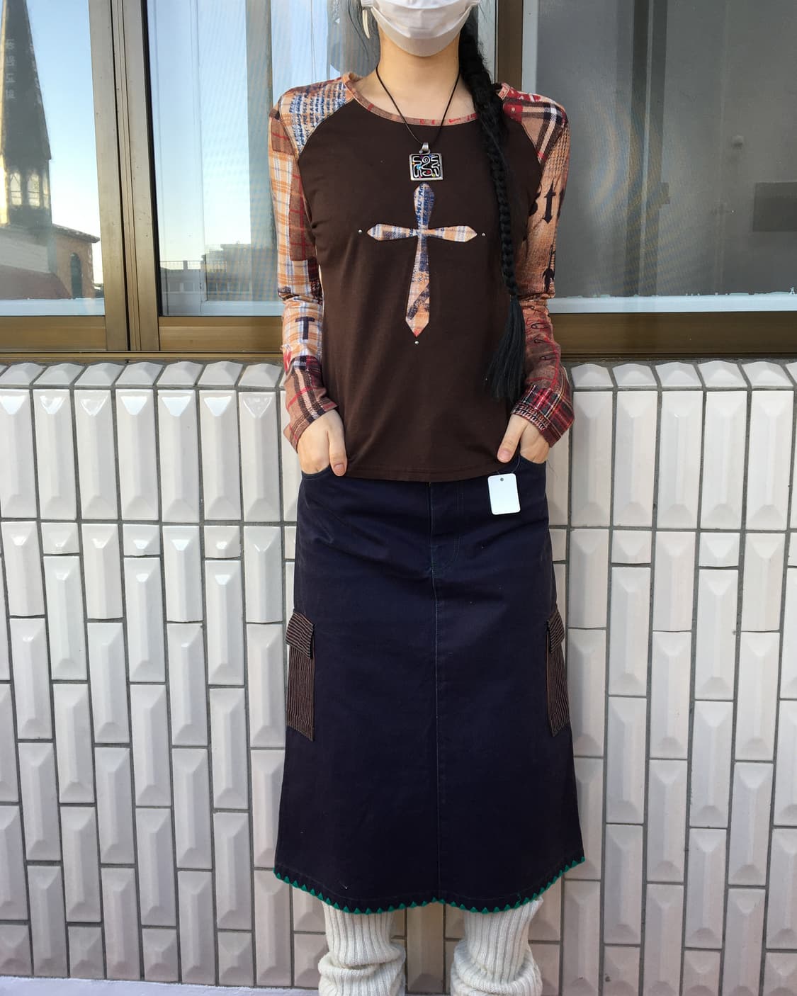 Pocket point midi skirt 상품이미지6