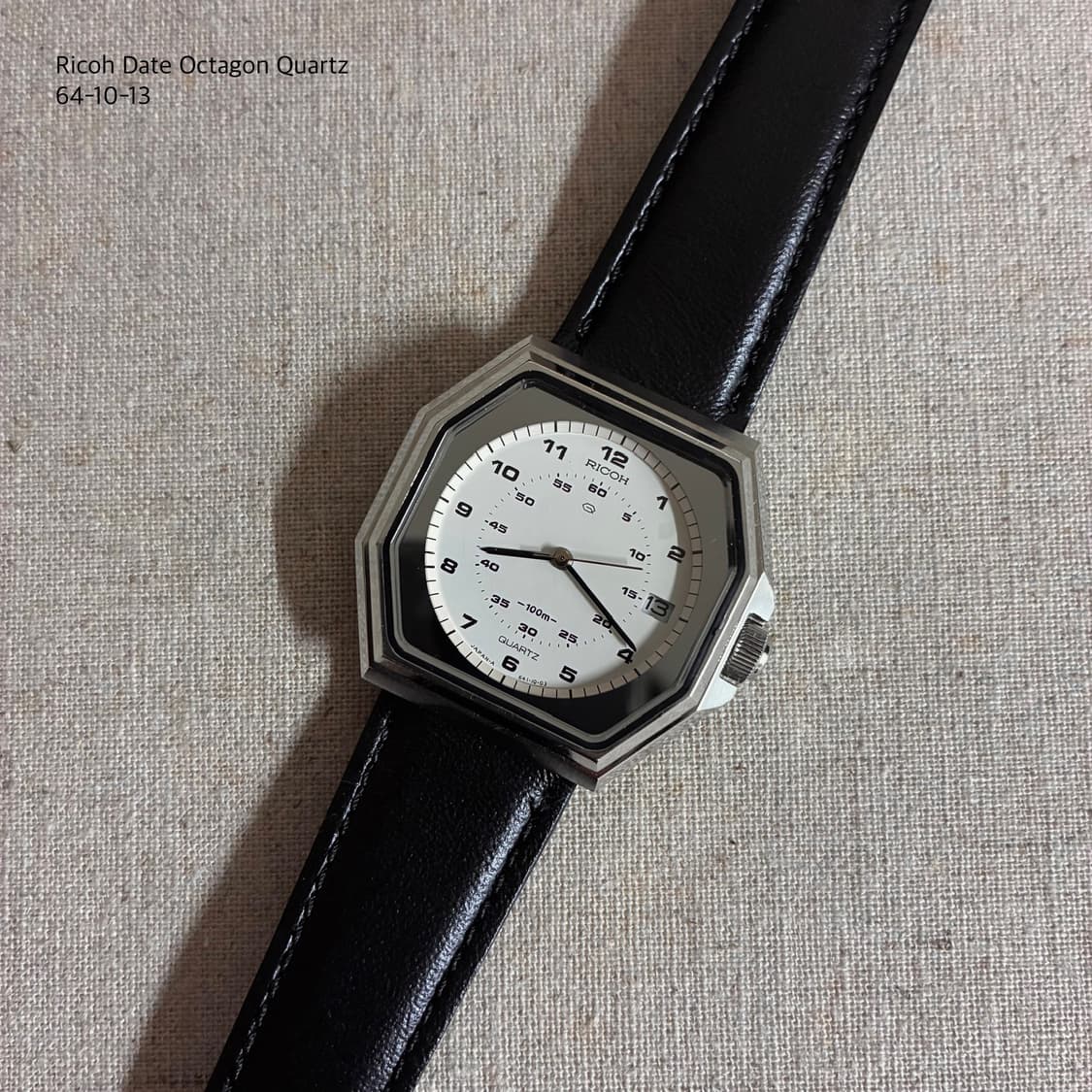 1980s Ricoh Date Octagon Riquartz 상품이미지3