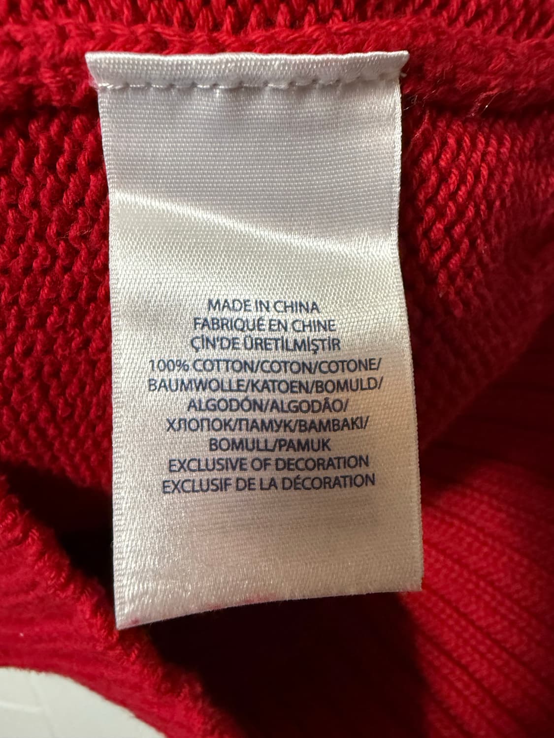 폴로랄프로렌 빅포니 배색 라운드 니트 상품이미지4