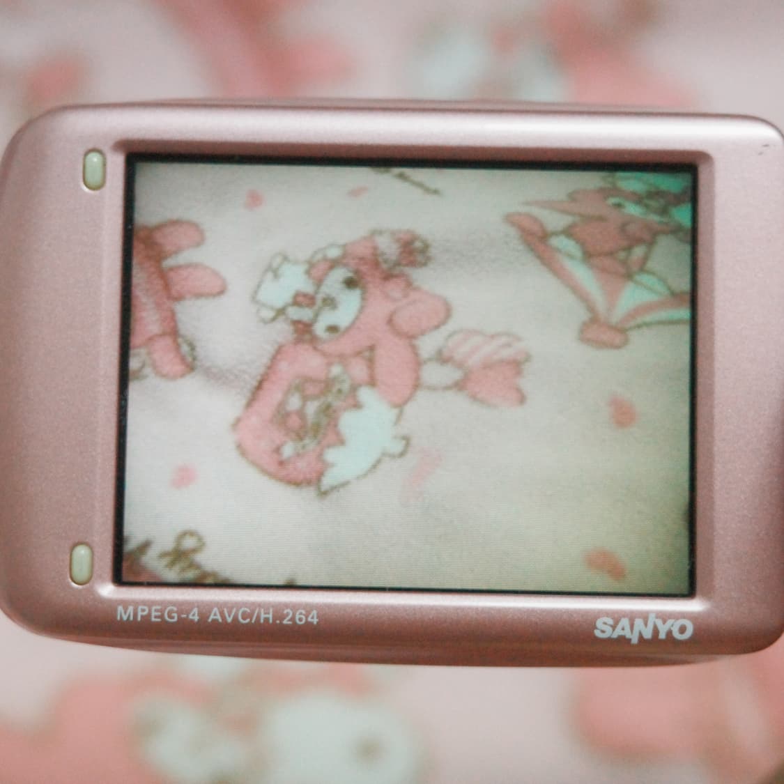 한글지원 🩷 산요 작티 cg9 핑크 빈티지캠코더 디카 상품이미지6