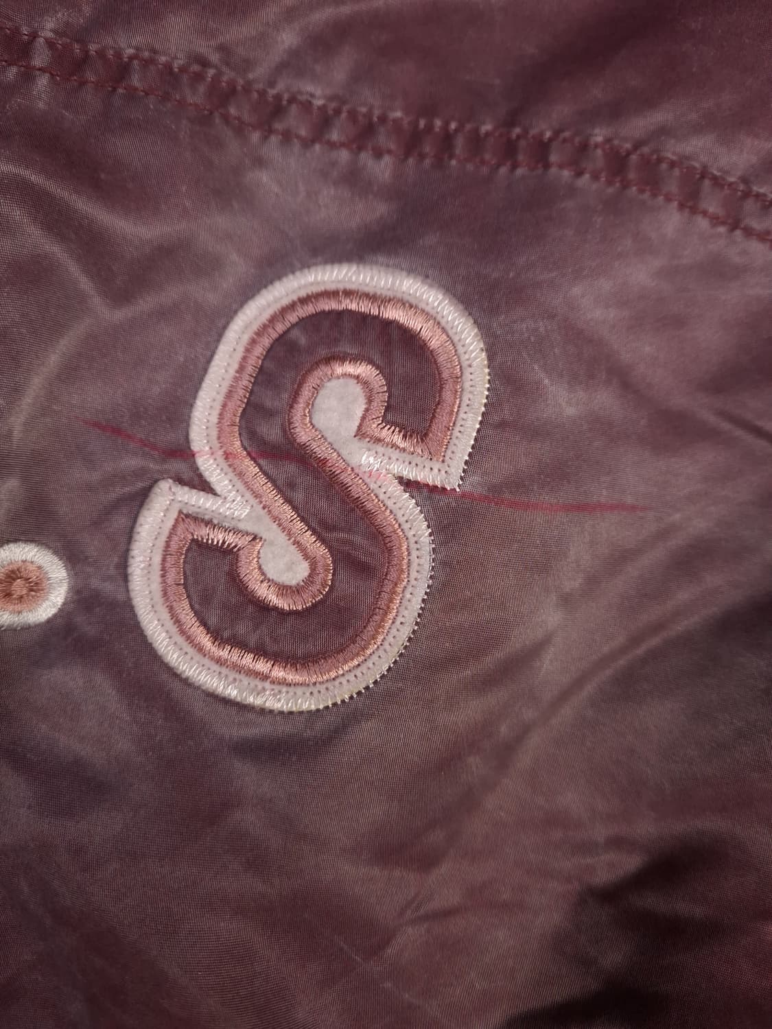 80's 일본판 유니온베이 피그먼트 레터링 MA-1 항공자켓 상품이미지5