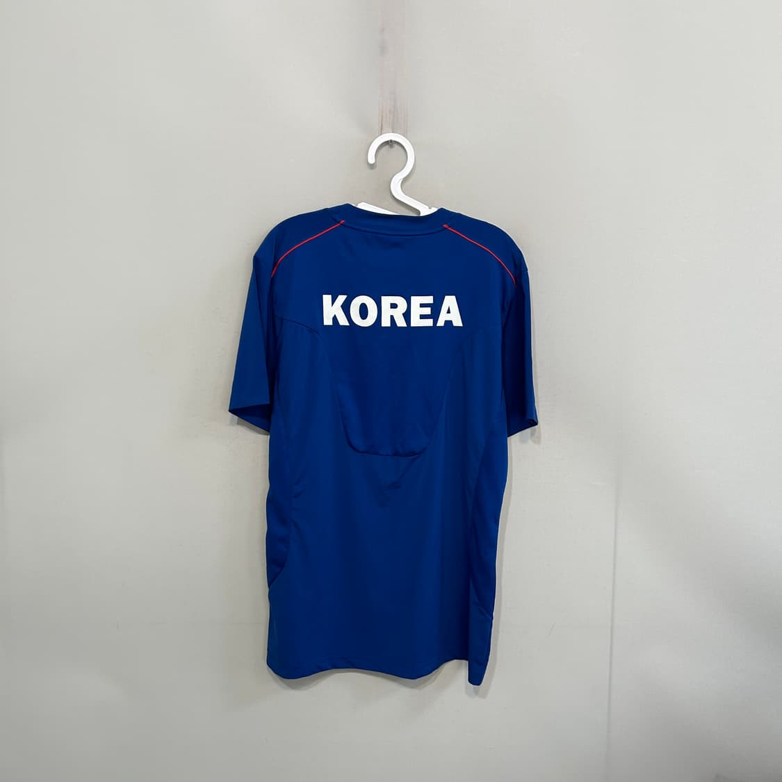 아디다스 국대 팀코리아 테니스 티셔츠 105 기능성 브이넥 상품이미지3