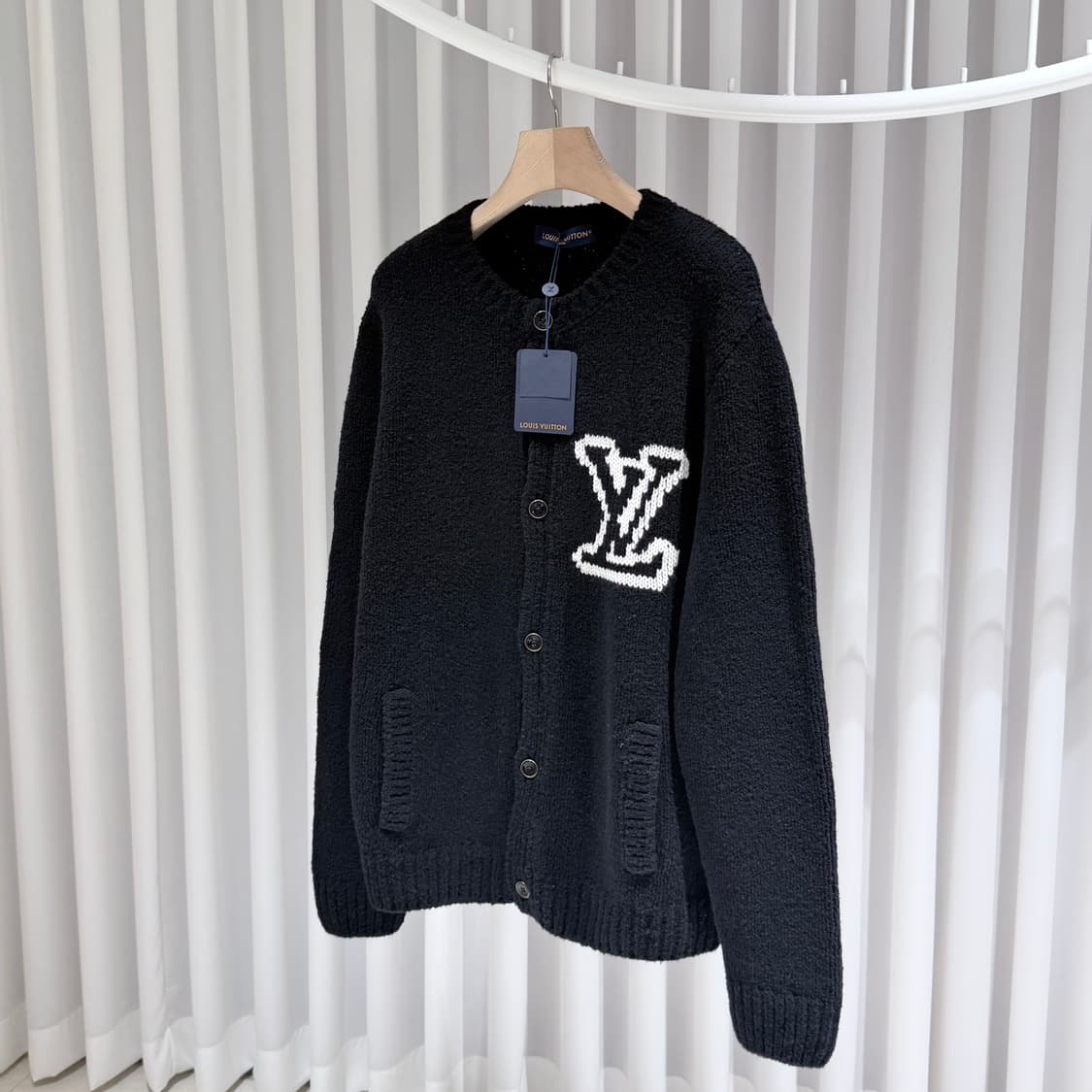 (S+ / XXL) / 루이비통 청키 인타르시아 시그니처 가디건 상품이미지2