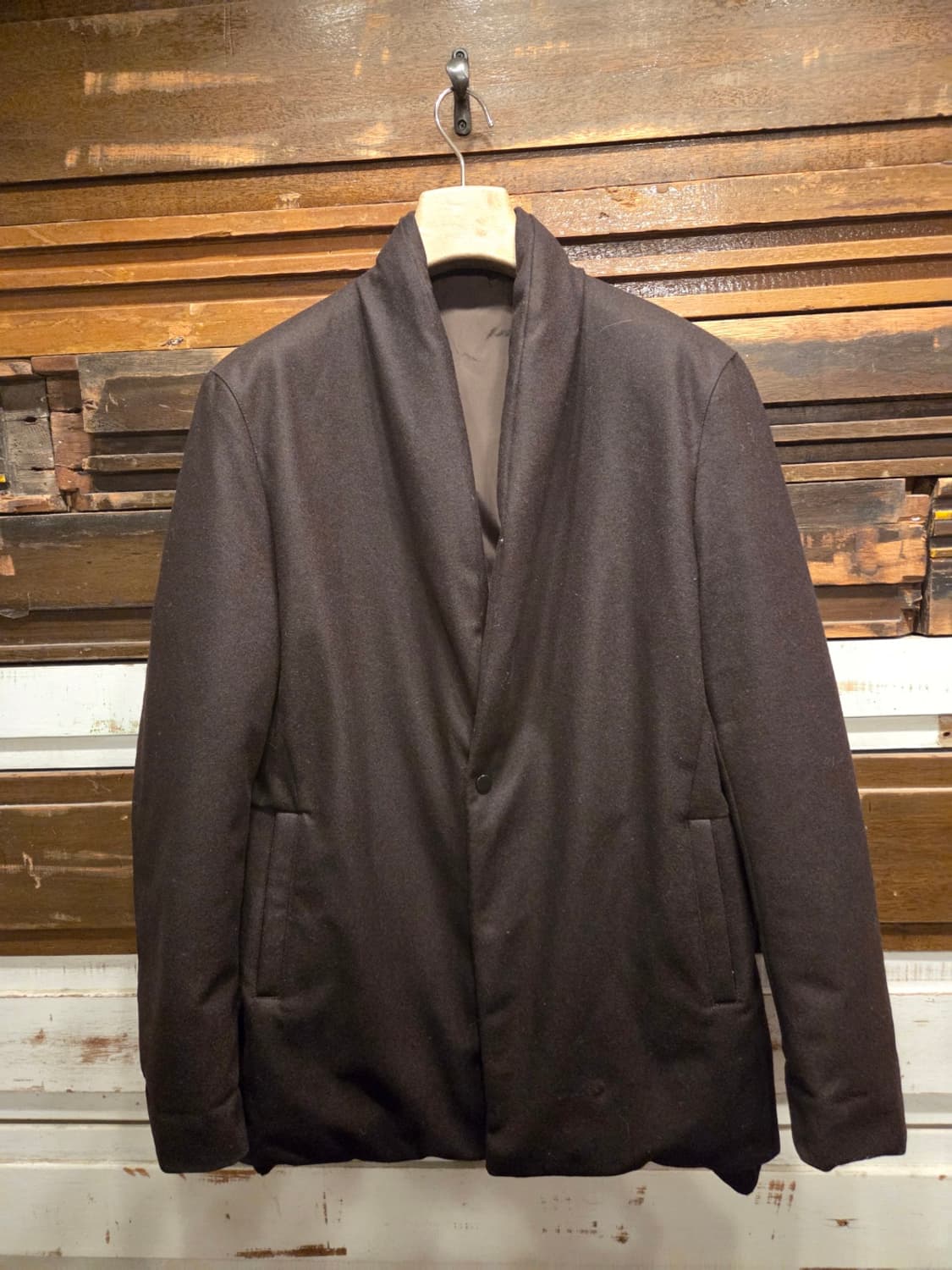 시스템 구스다운자켓 상품이미지1