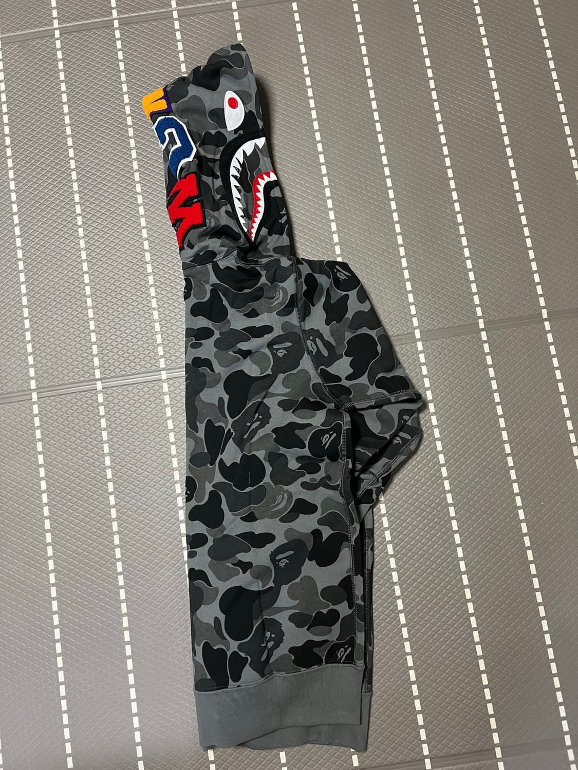 베이프 후드집업 / 그레이 L 상품이미지2