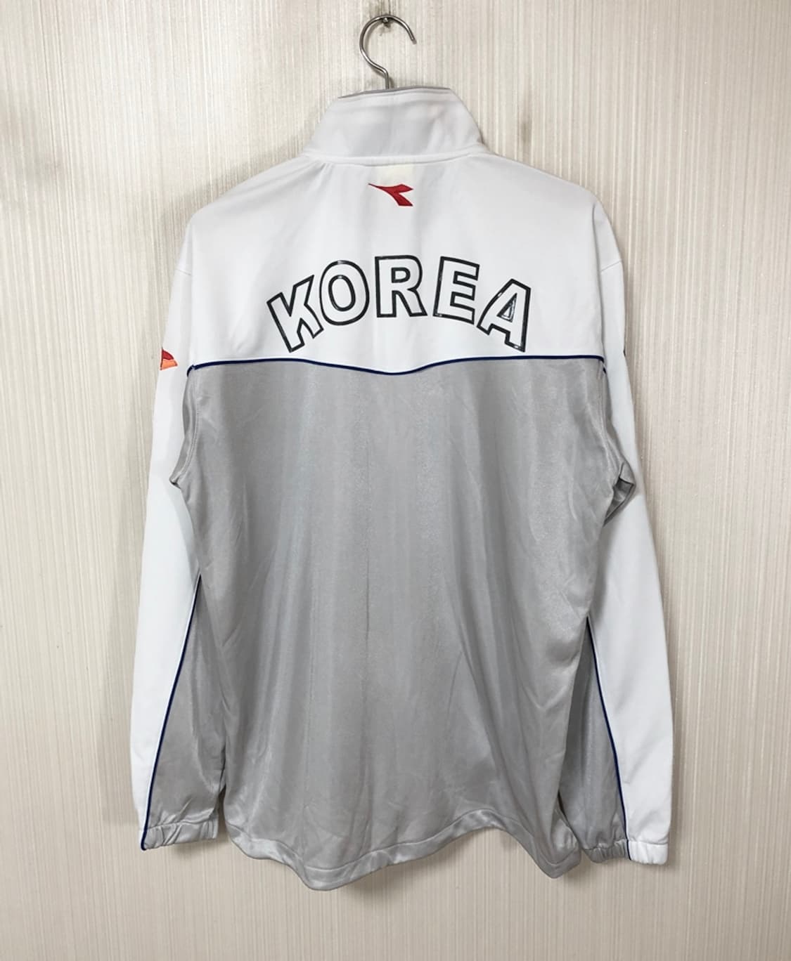 디아도라국대 국대KOREA 핸드볼국대 트레이닝자켓/단복 105(흰회) 상품이미지8