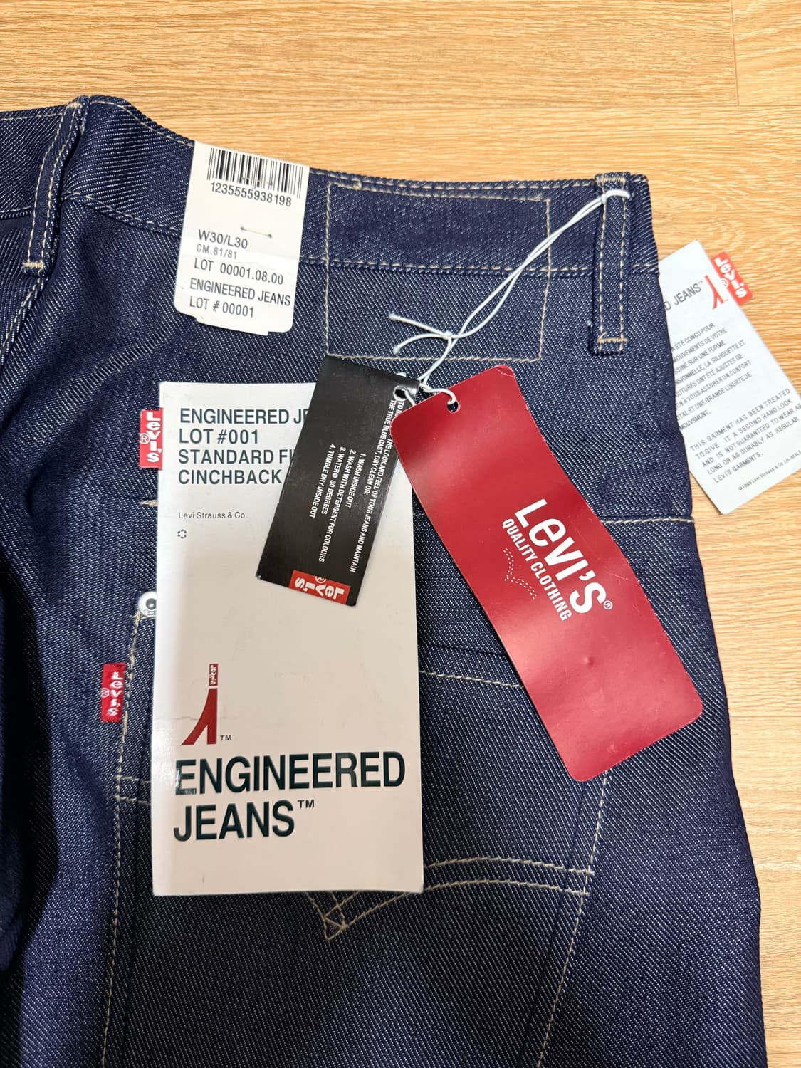 리바이스 엔지니어드 진 30x30 상품이미지3