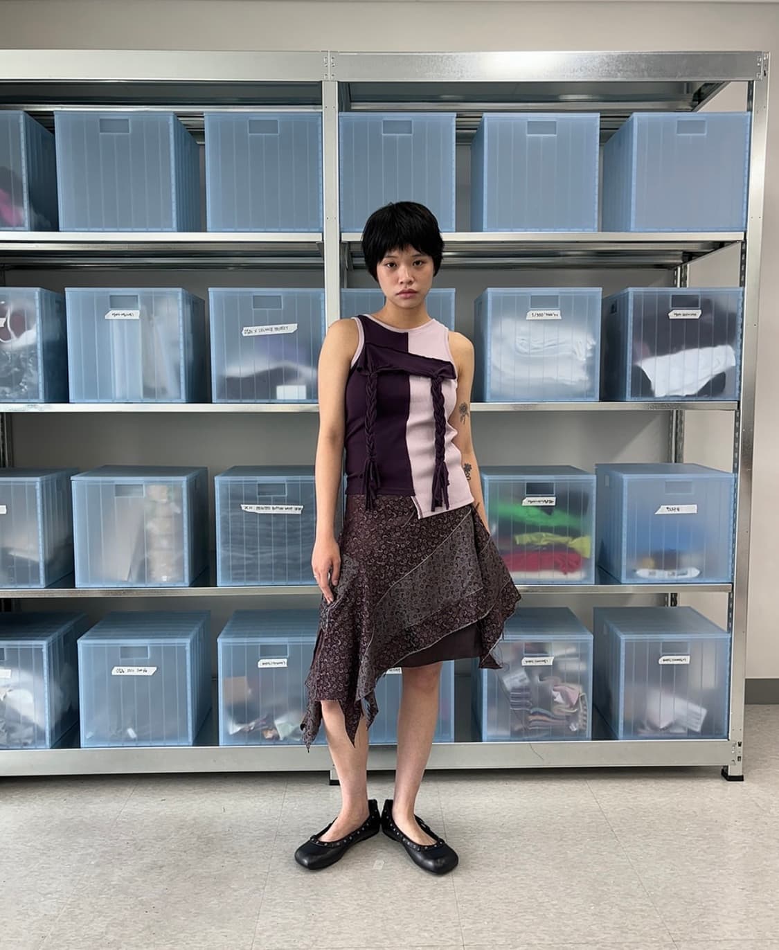 공테잎 슬리브리스 상품이미지1