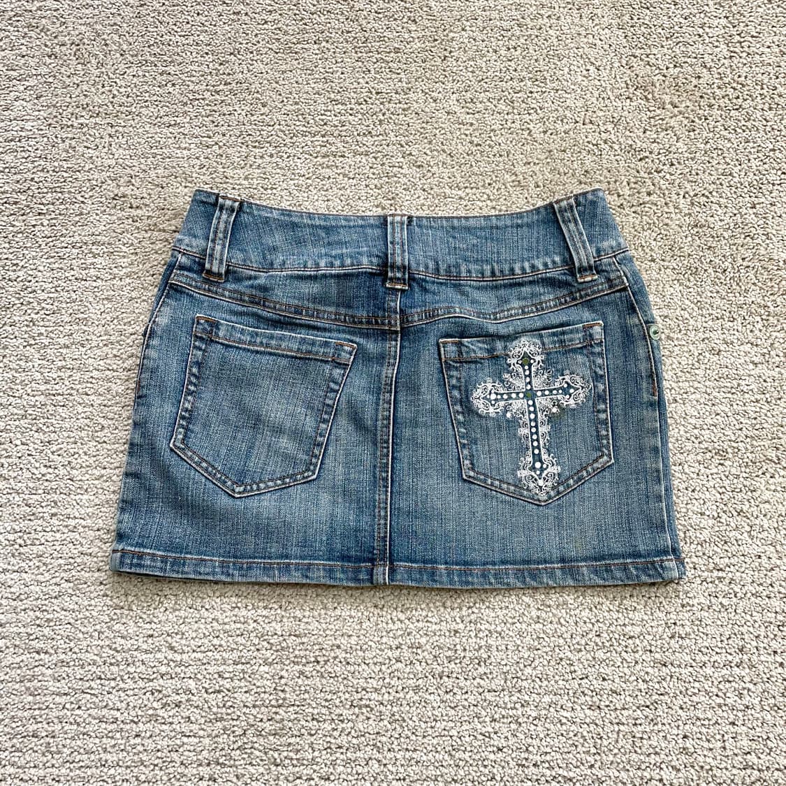 빈티지 데님 스커트 상품이미지1
