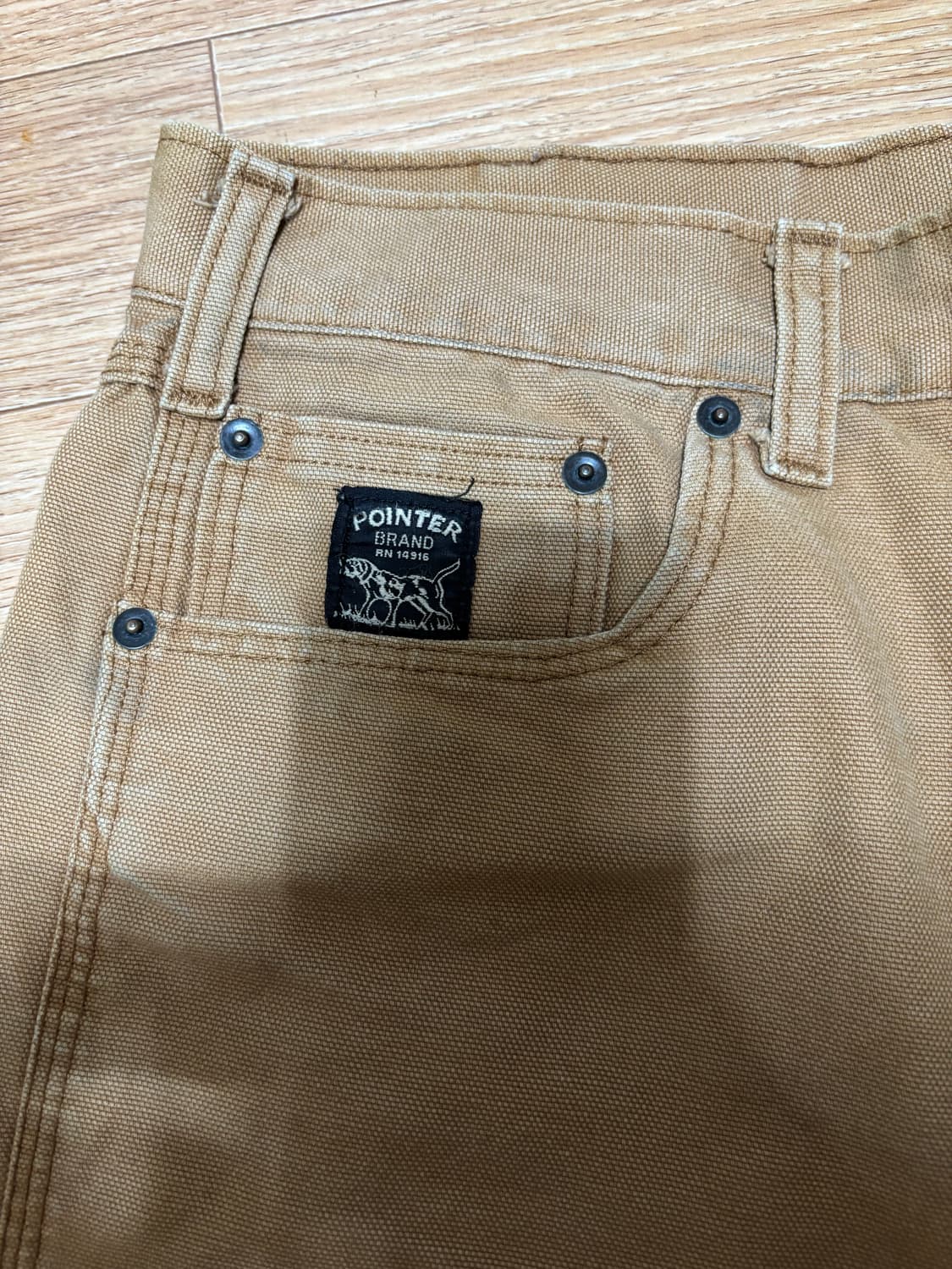 LC King 포인터 USA 캔버스 워크 바지 상품이미지4