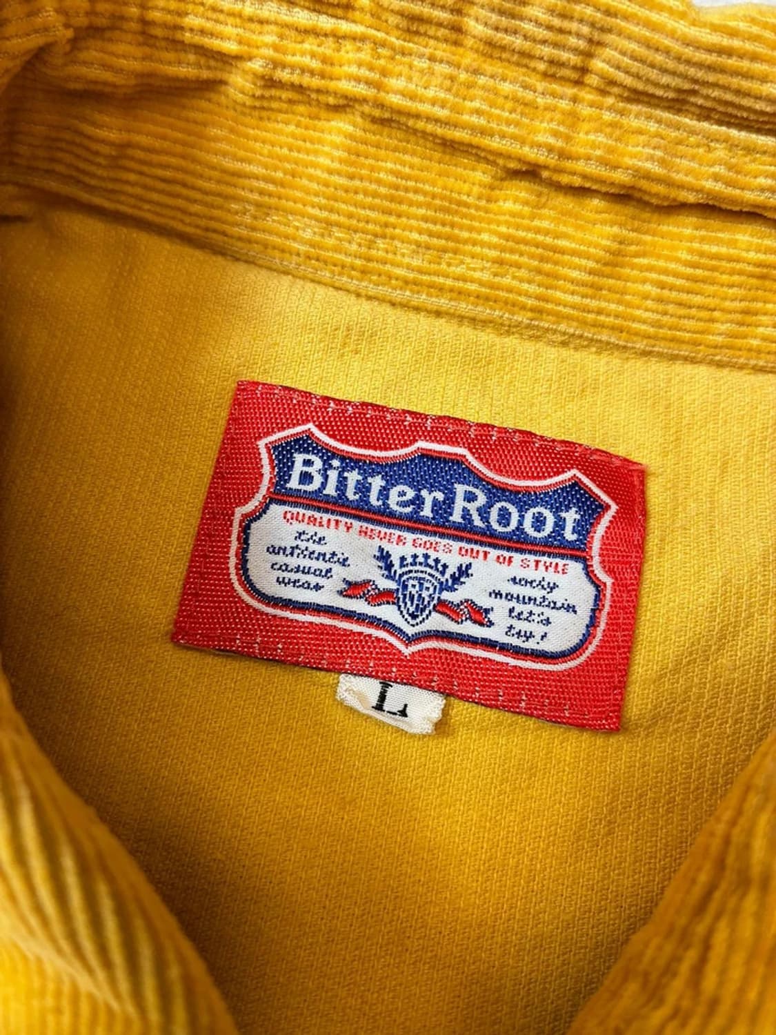 BitterRoot Clothing 코듀로이 웨스턴 셔츠 PN8011 상품이미지8