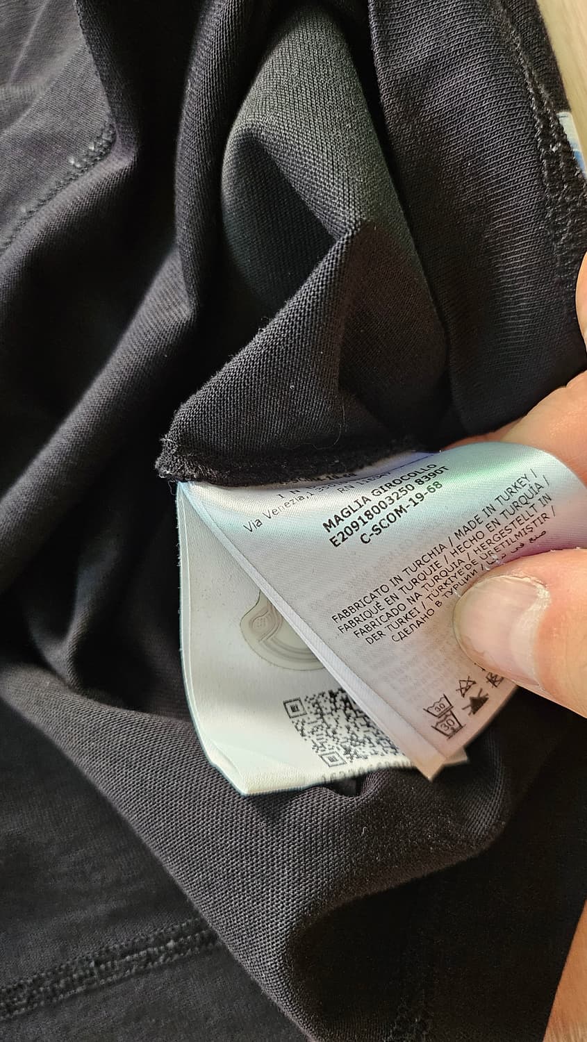 [S] 몽클레어 블랙라벨 긴팔 티셔츠 M 상품이미지7