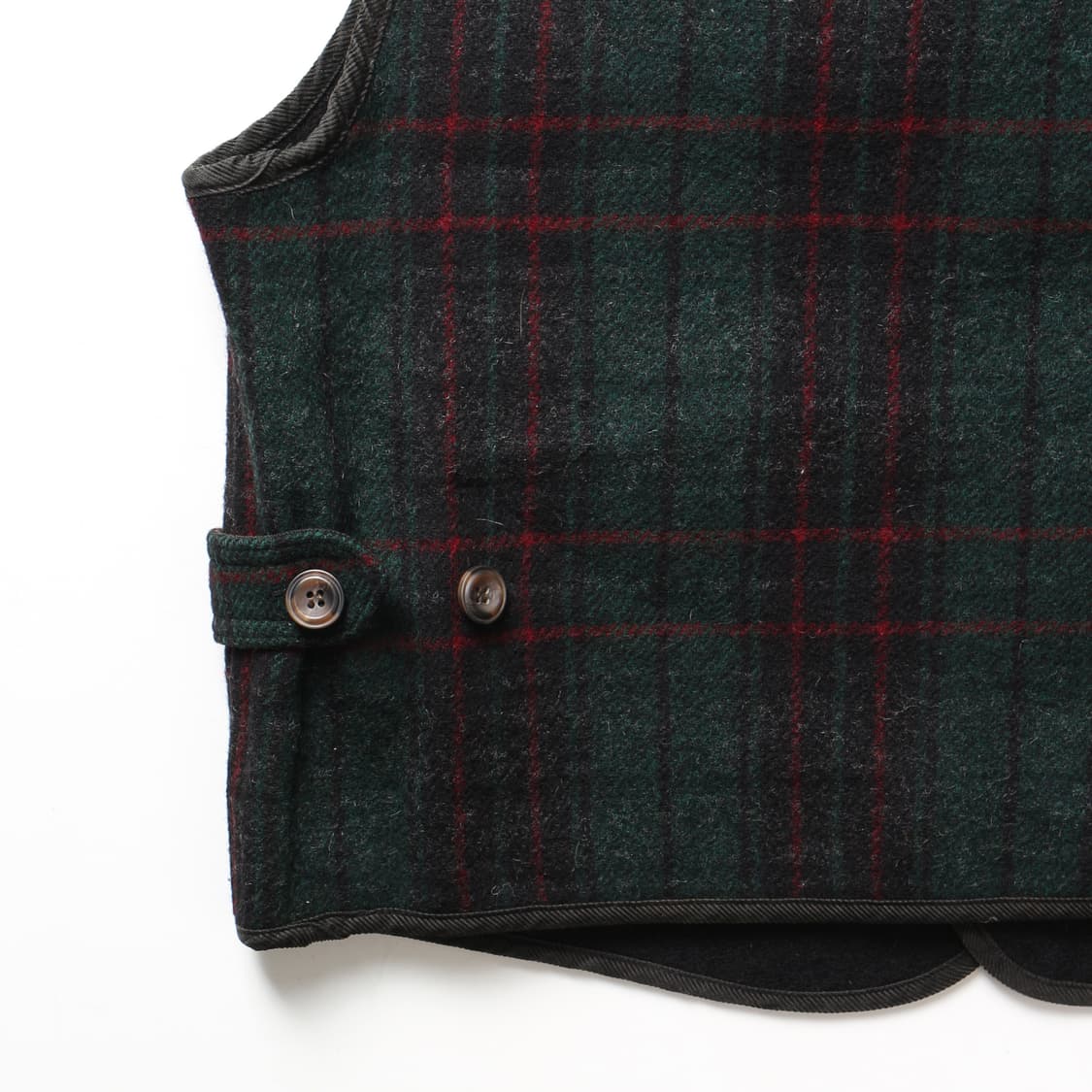 울리치 타탄체크 울 베스트   상품이미지6