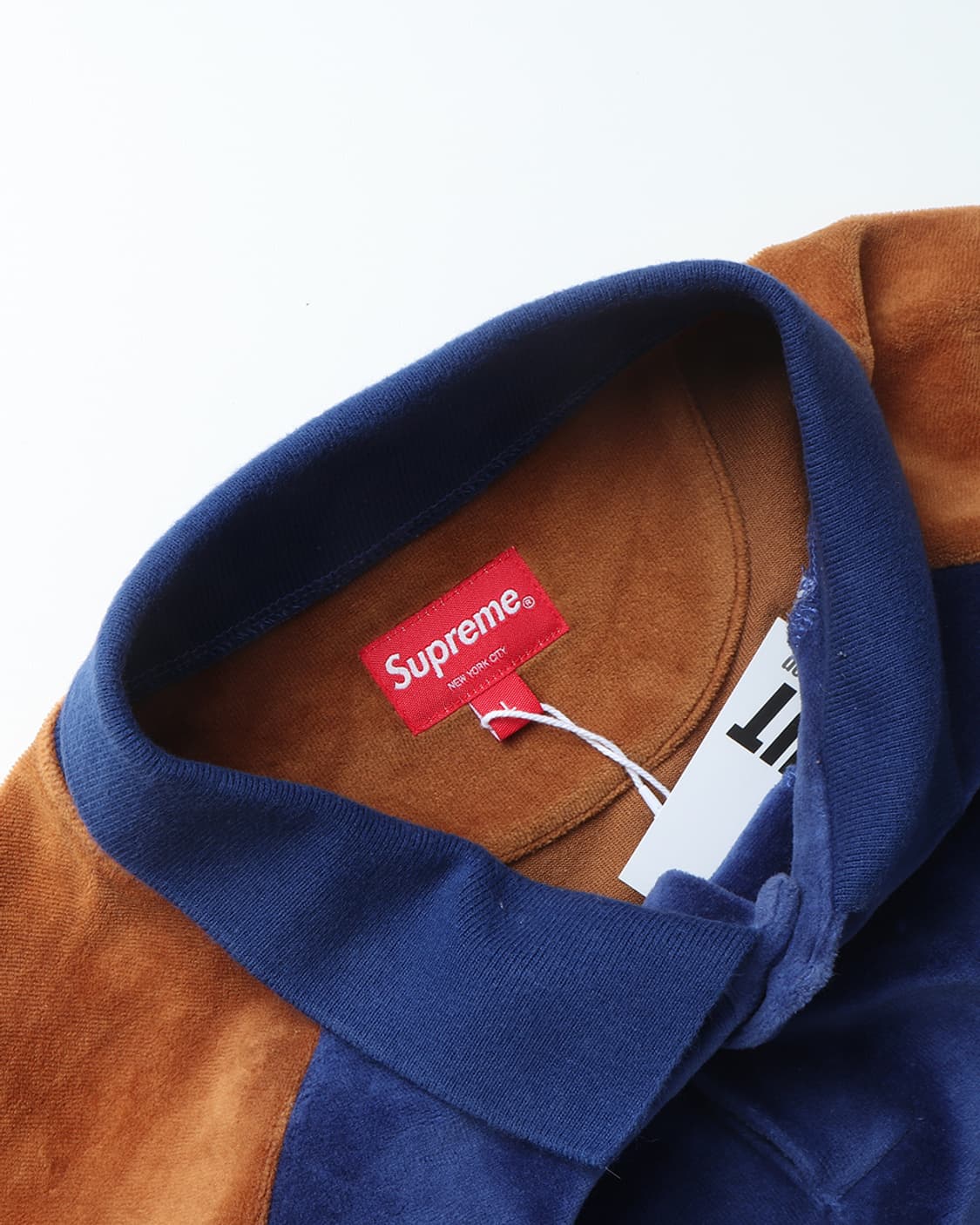 슈프림 Supreme Paneled Velour L/S Polo 상품이미지9