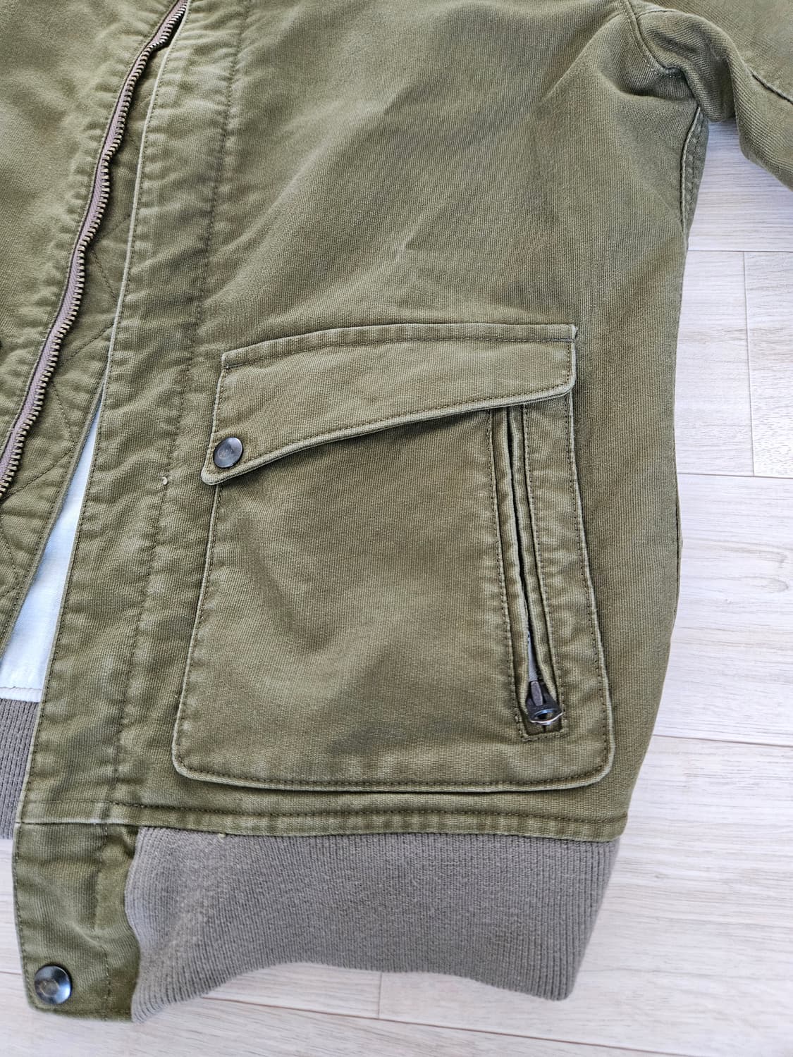 사쥬드크레 코튼 a2 퍼티그 자켓 sage de cret 상품이미지3