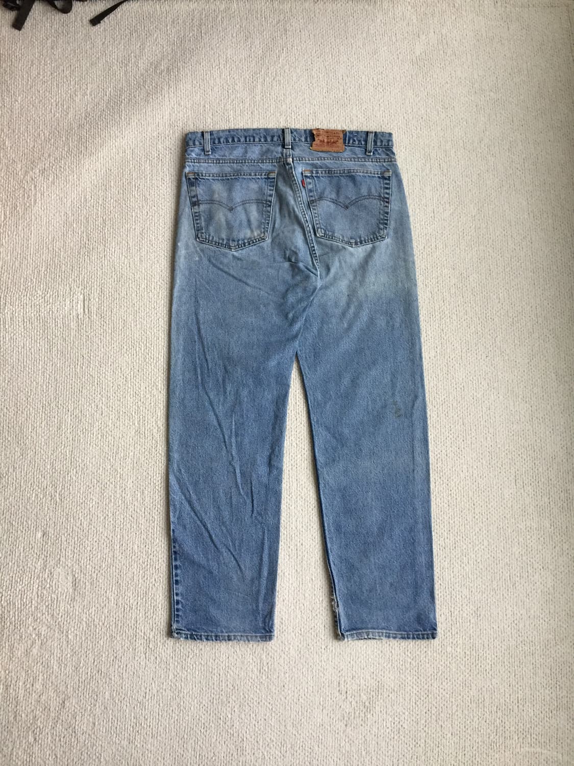 80‘s levis 505 레귤러 스트레이트 블랭크탭 굿에이징 상품이미지5