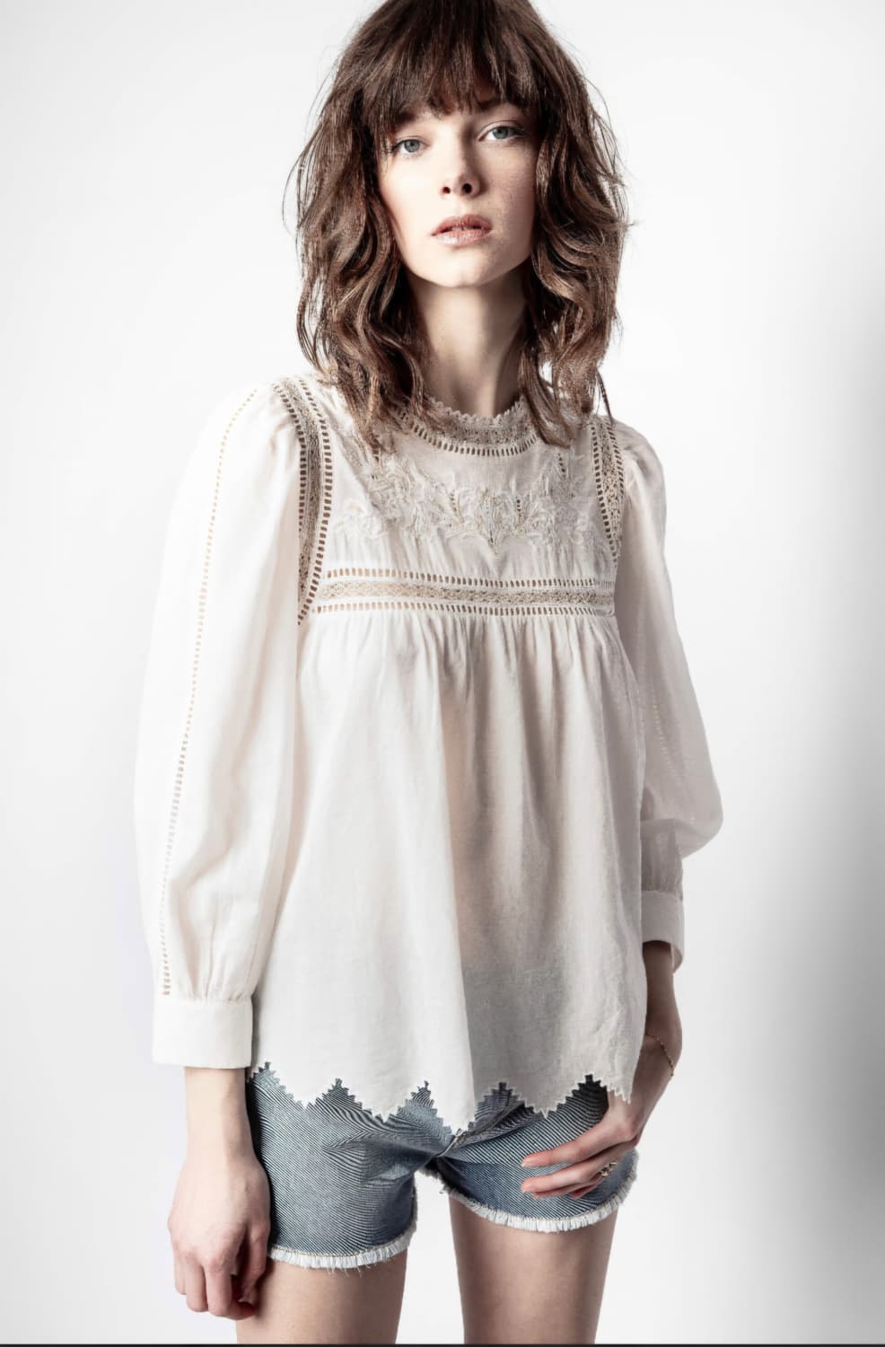 쟈딕앤볼테르 템퍼 블라우스 상품이미지1