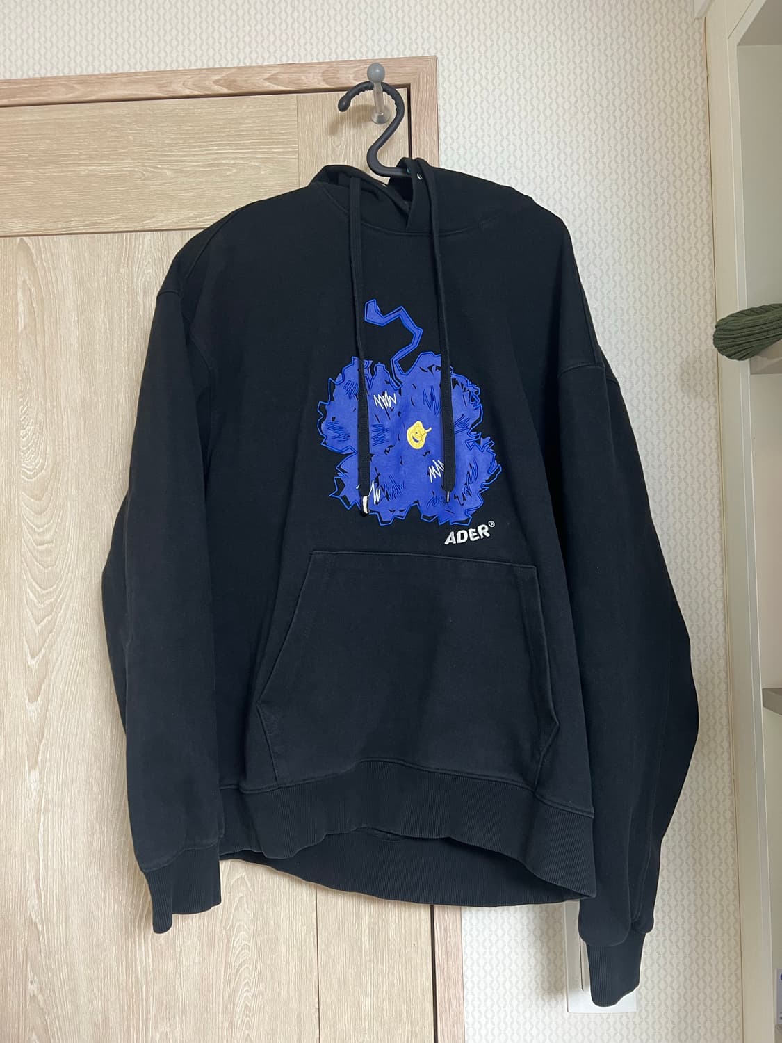 아더에러 블로썸 블랙 후드 후디 상품이미지1