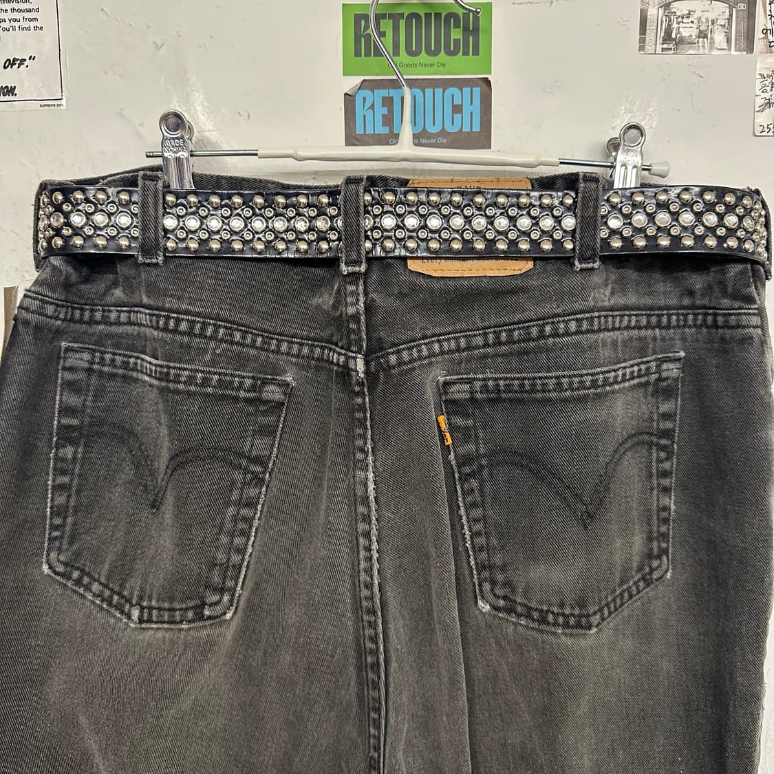 Made in USA 웨스턴 레더 벨트 상품이미지6