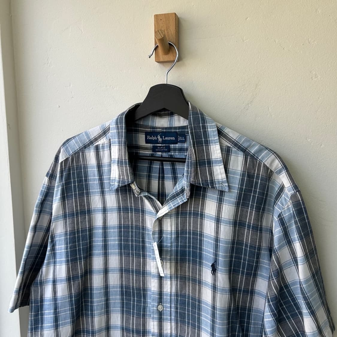 16706 - 폴로 랄프로렌 체크 반팔 셔츠 상품이미지1