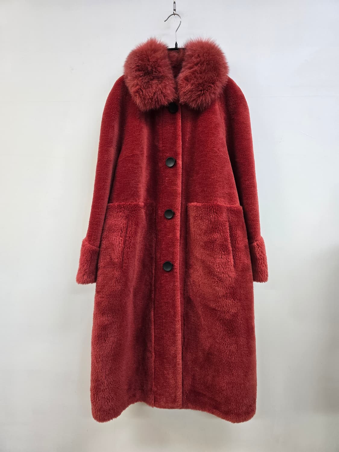 J&d 양모100% 롱 코트 상품이미지1