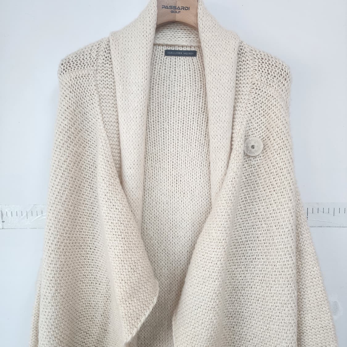 알랙산더 아이보리 롱 가디건 상품이미지2