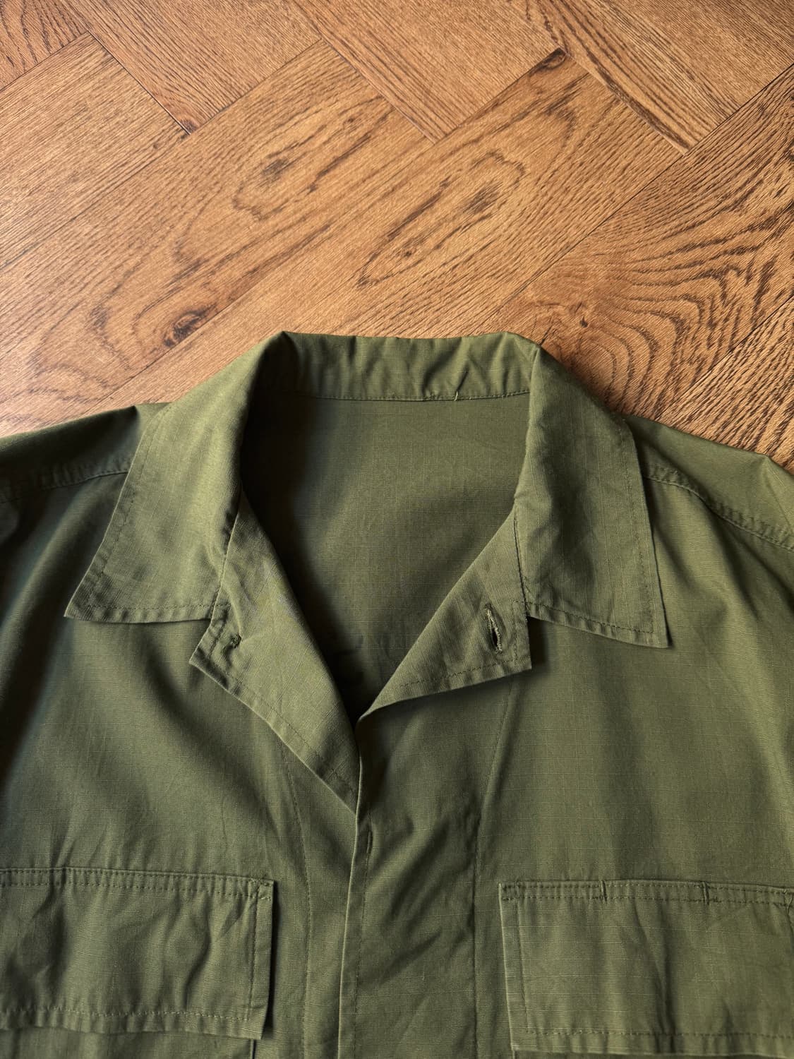 [M]80's 오리지널 U.S ARMY 인디언 스탠실 BDU 필드 자켓 상품이미지2