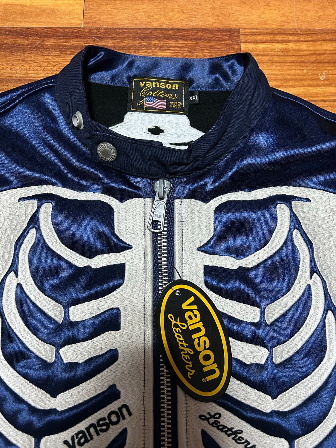 벤슨레더 본 라이더 자켓 2XL 상품이미지2