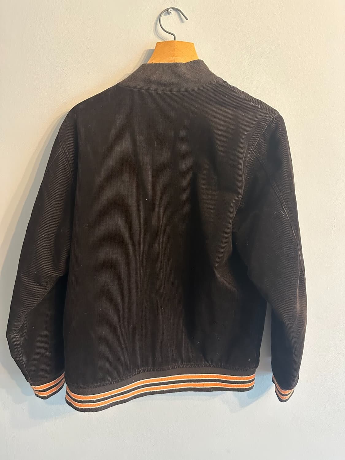 슈프림 올드 잉글리쉬 코듀로이 바시티 자켓 상품이미지4