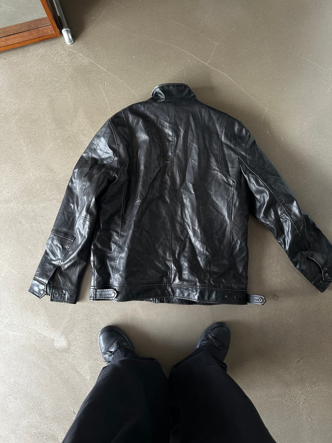 levis 트러커 쉐르파 레더 자켓 상품이미지4