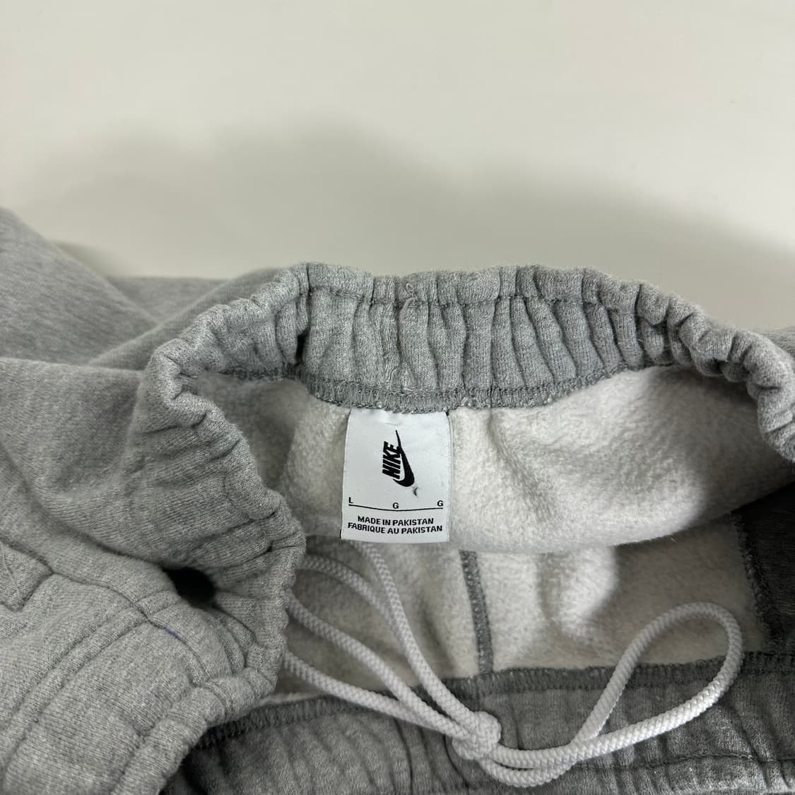 L 나이키 NRG 솔로스우시 그레이 스웻 조거팬츠 상품이미지5