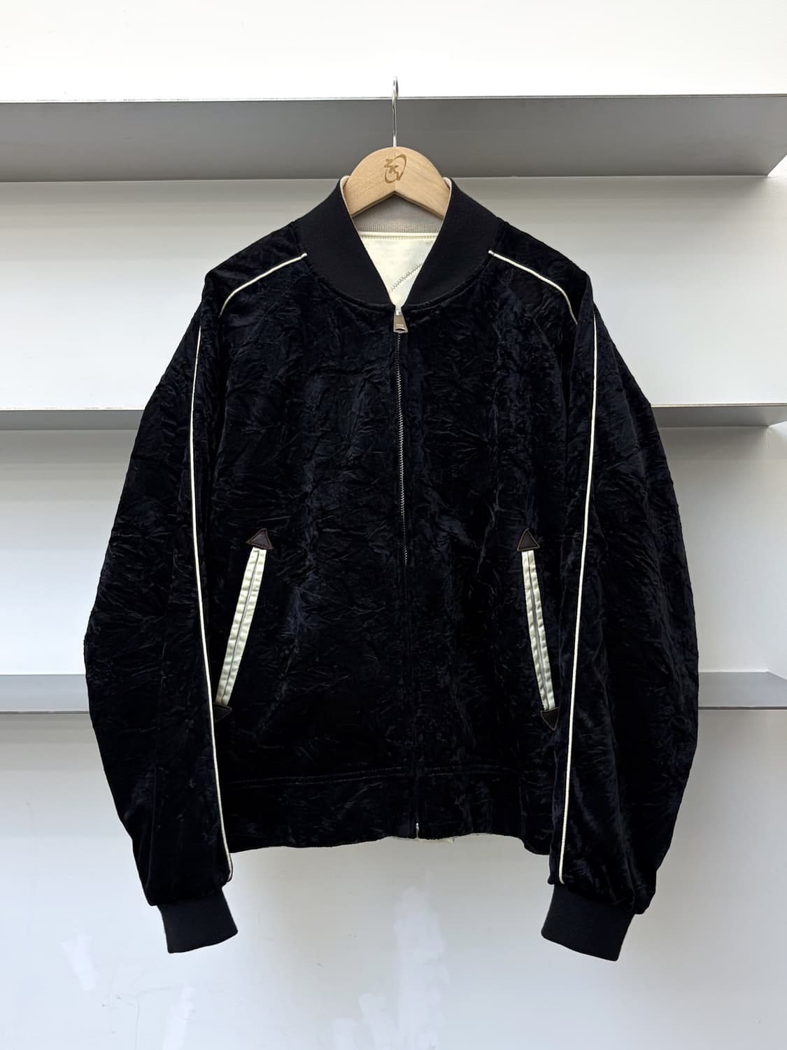 58 고야 바이 준멘 리버시블 벨루어 스카쟌 상품이미지2