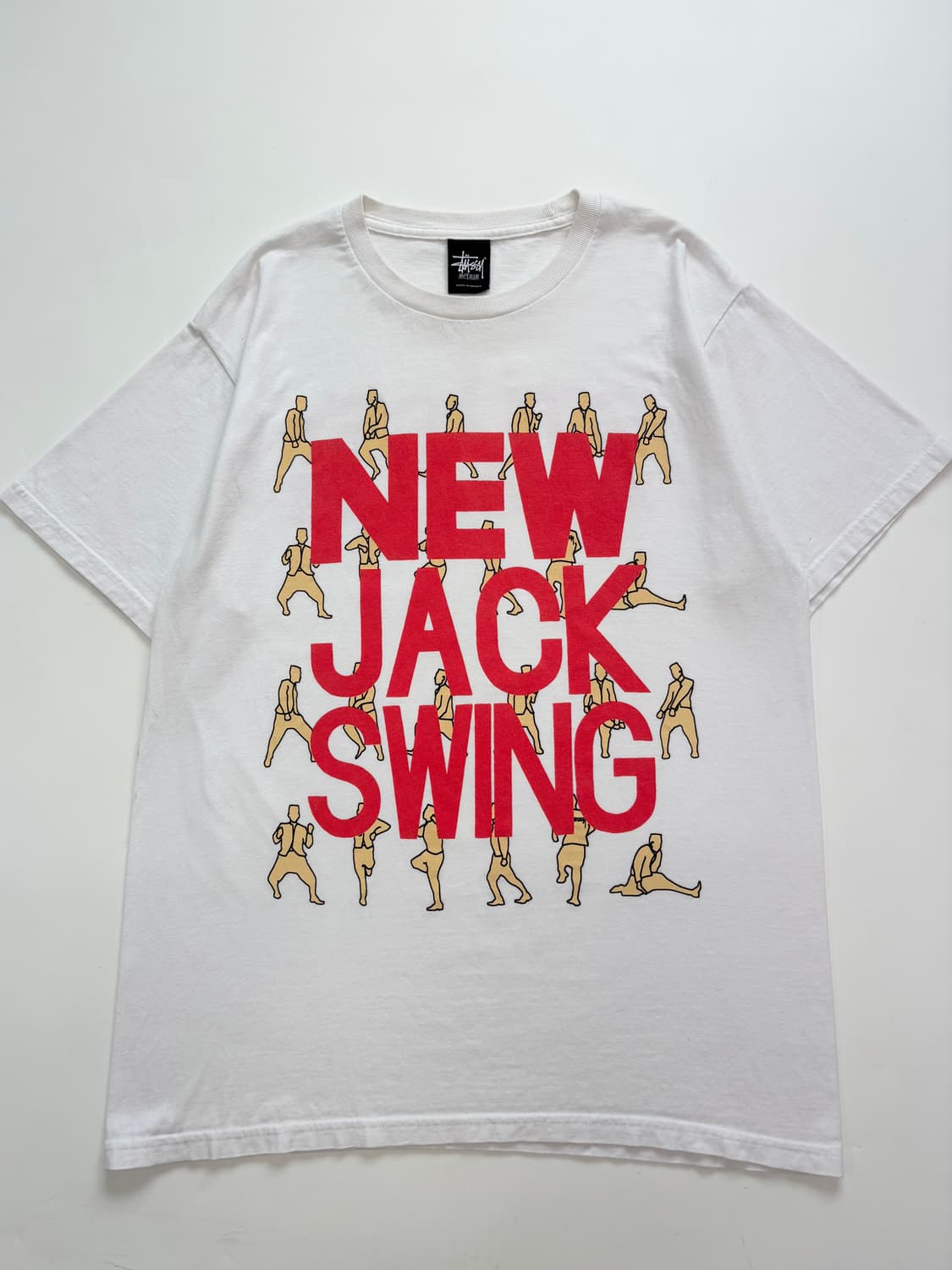 Stussy 스투시 화이트 뉴욕스윙 티셔츠 상품이미지5