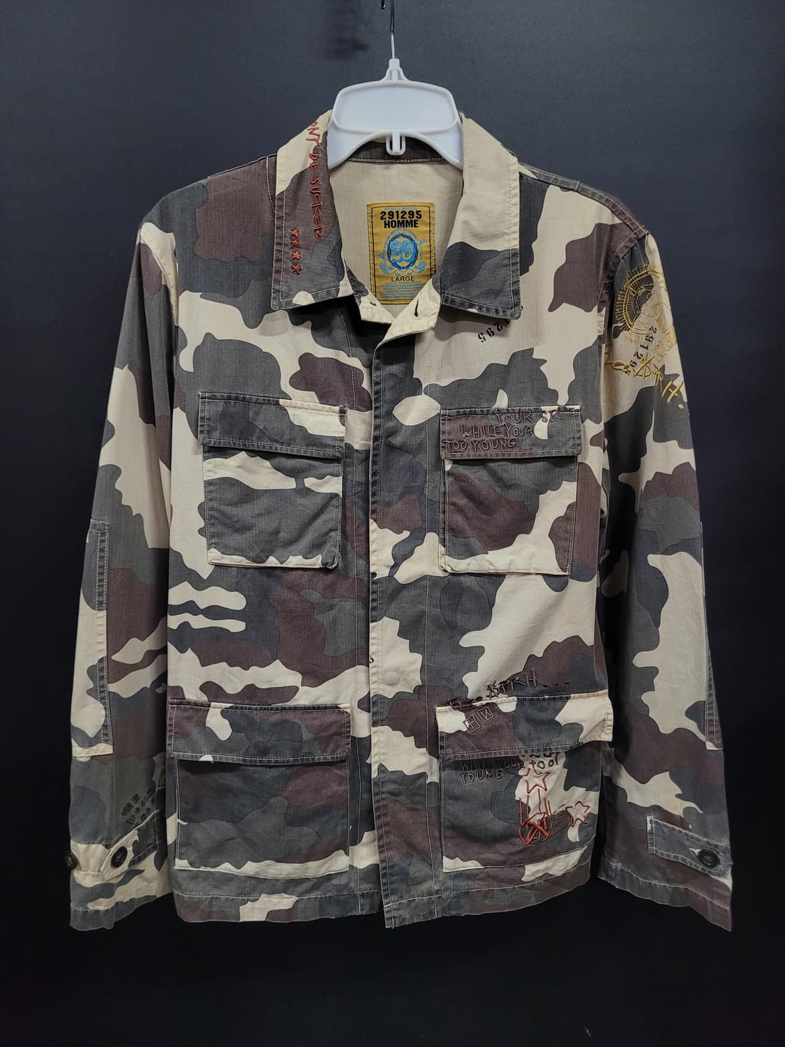 291295 HOMME 카모 워크자켓  상품이미지9