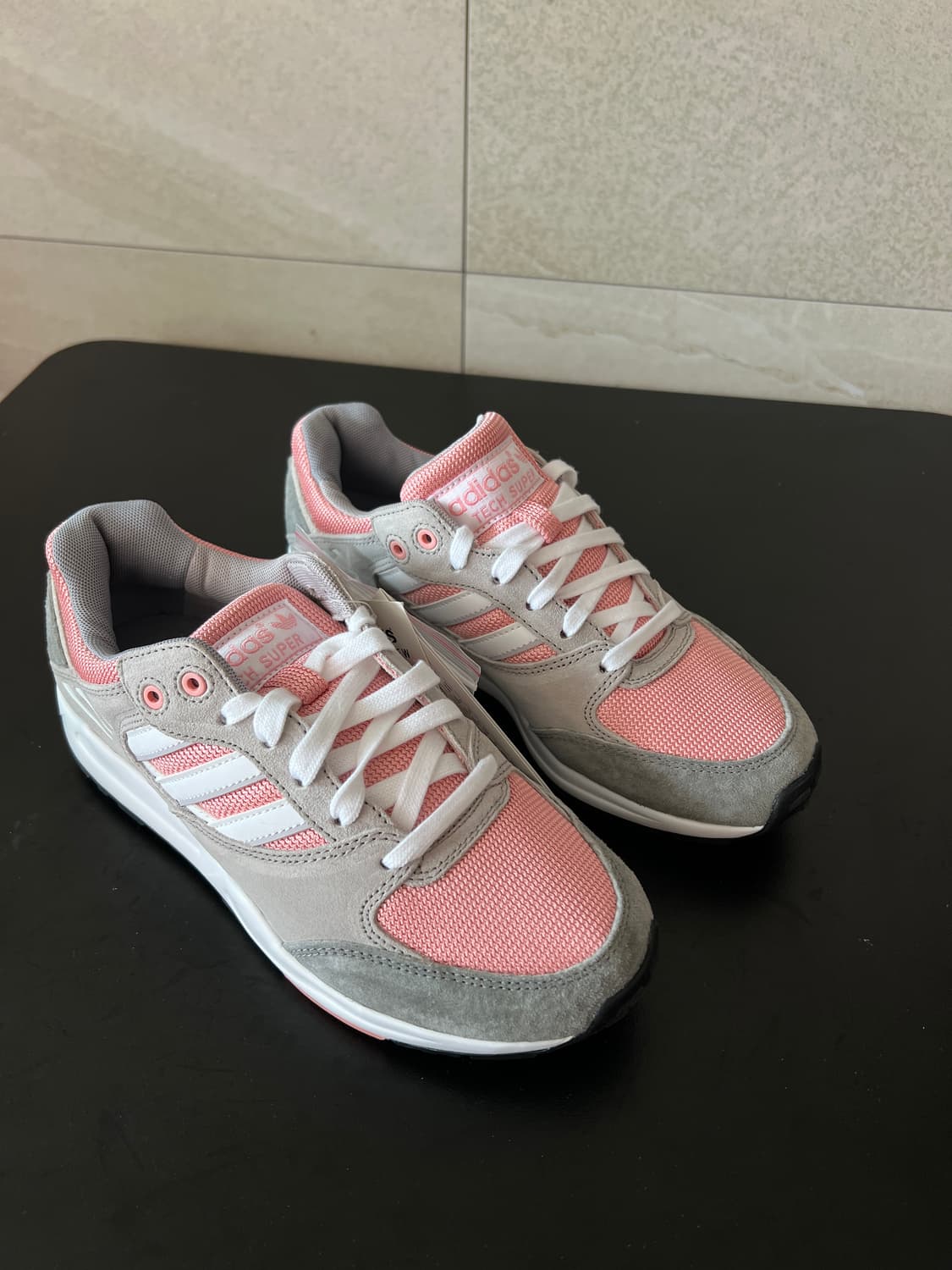 [230mm] [미사용 새제품] 아디다스 테크 슈퍼 EF (핑크/그레이) 상품이미지5