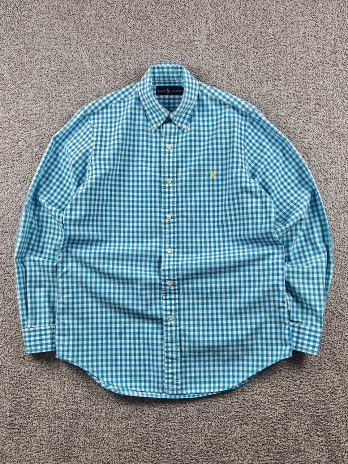 폴로랄프로렌 깅엄 체크 패턴 셔츠 ( M ) / 11179 상품이미지1