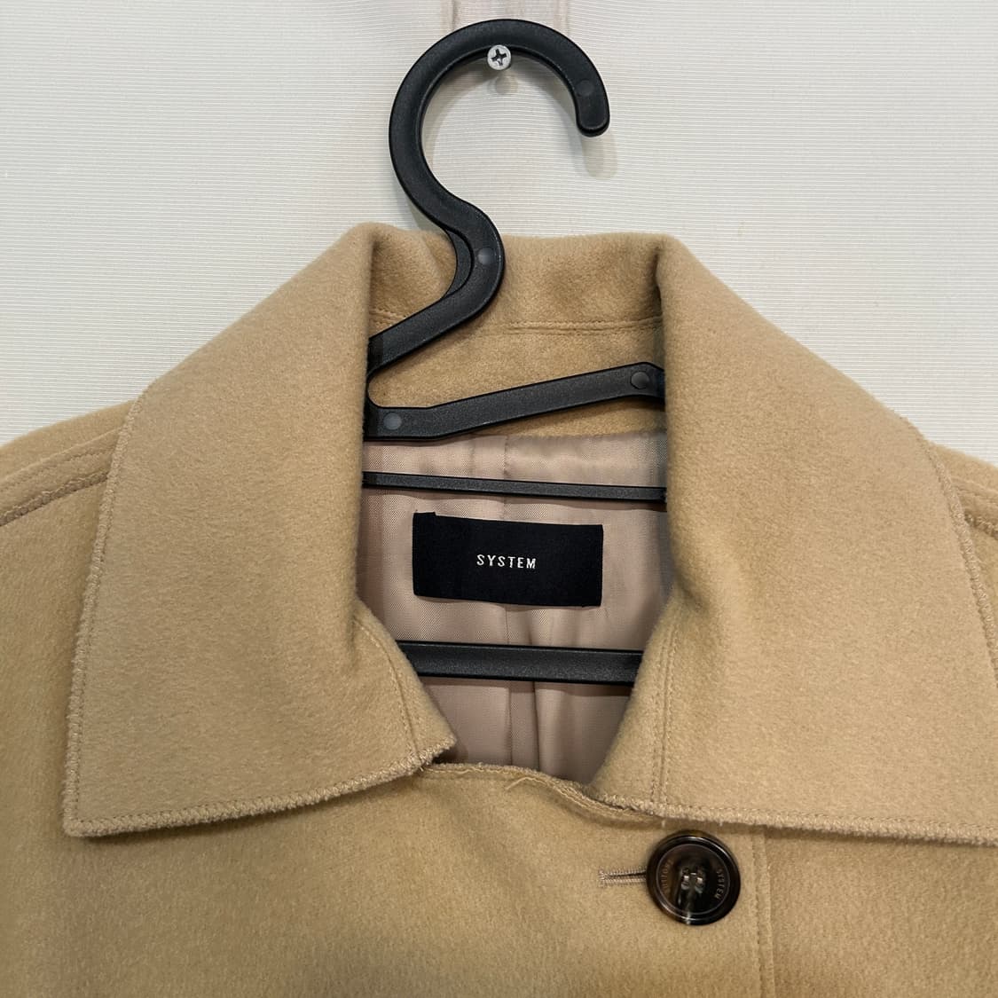 한섬 시스템 베이지 코트 55 상품이미지2