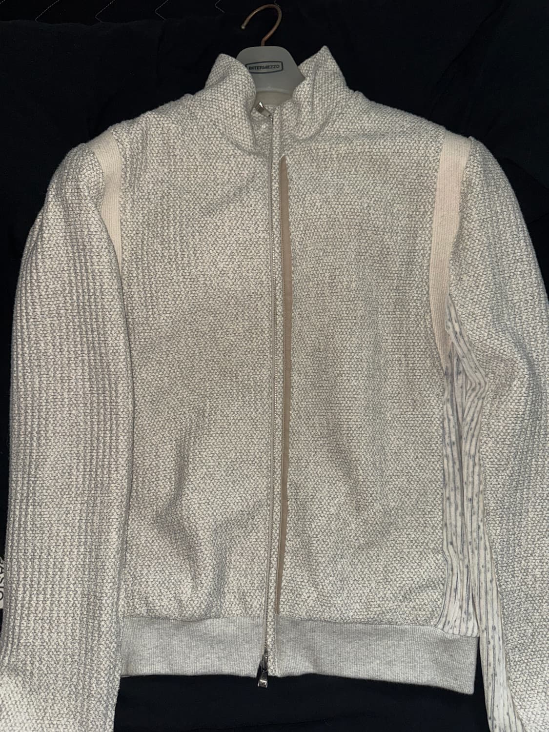 EP.8 01 JERSEY MELANGE GRAY XS사이즈 착샷O 상품이미지3