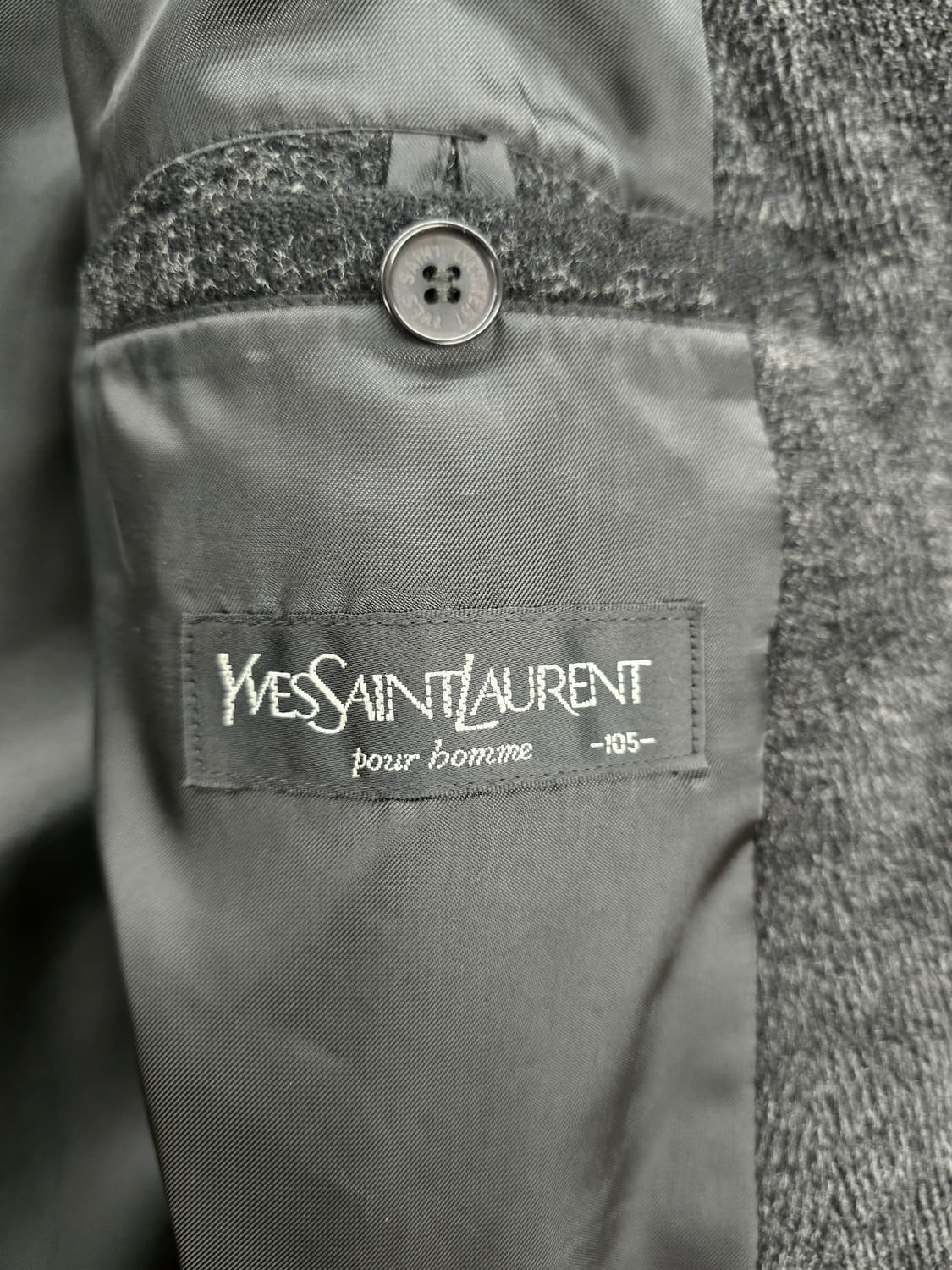입생로랑 남성 울코트.   싸이즈 105 XL 상품이미지5