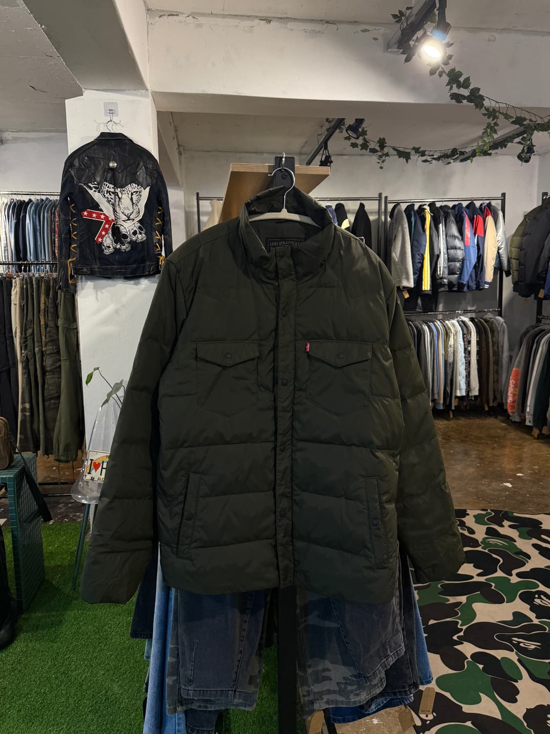 Levi‘s  더블포켓 덕다운 경량 패딩  상품이미지8