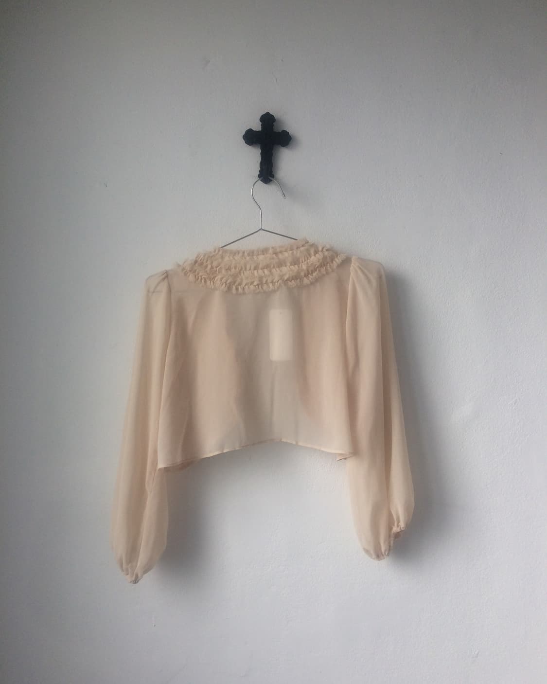 Frill point open bolero 상품이미지3