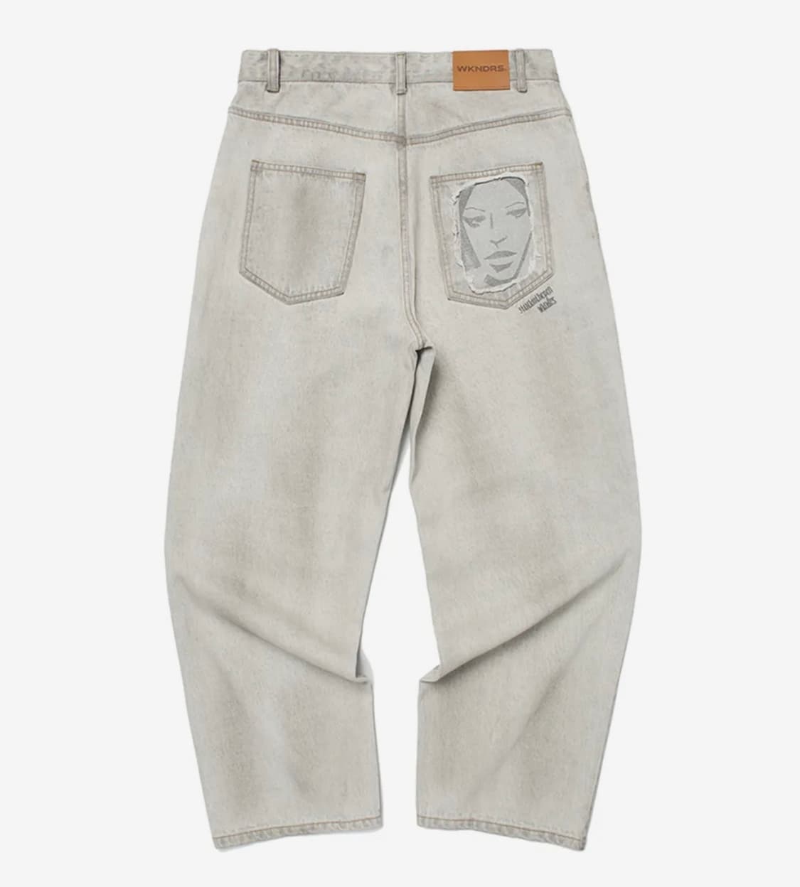 위켄더스 팬츠 FACE DENIM PANTS (S.GREY) 상품이미지1